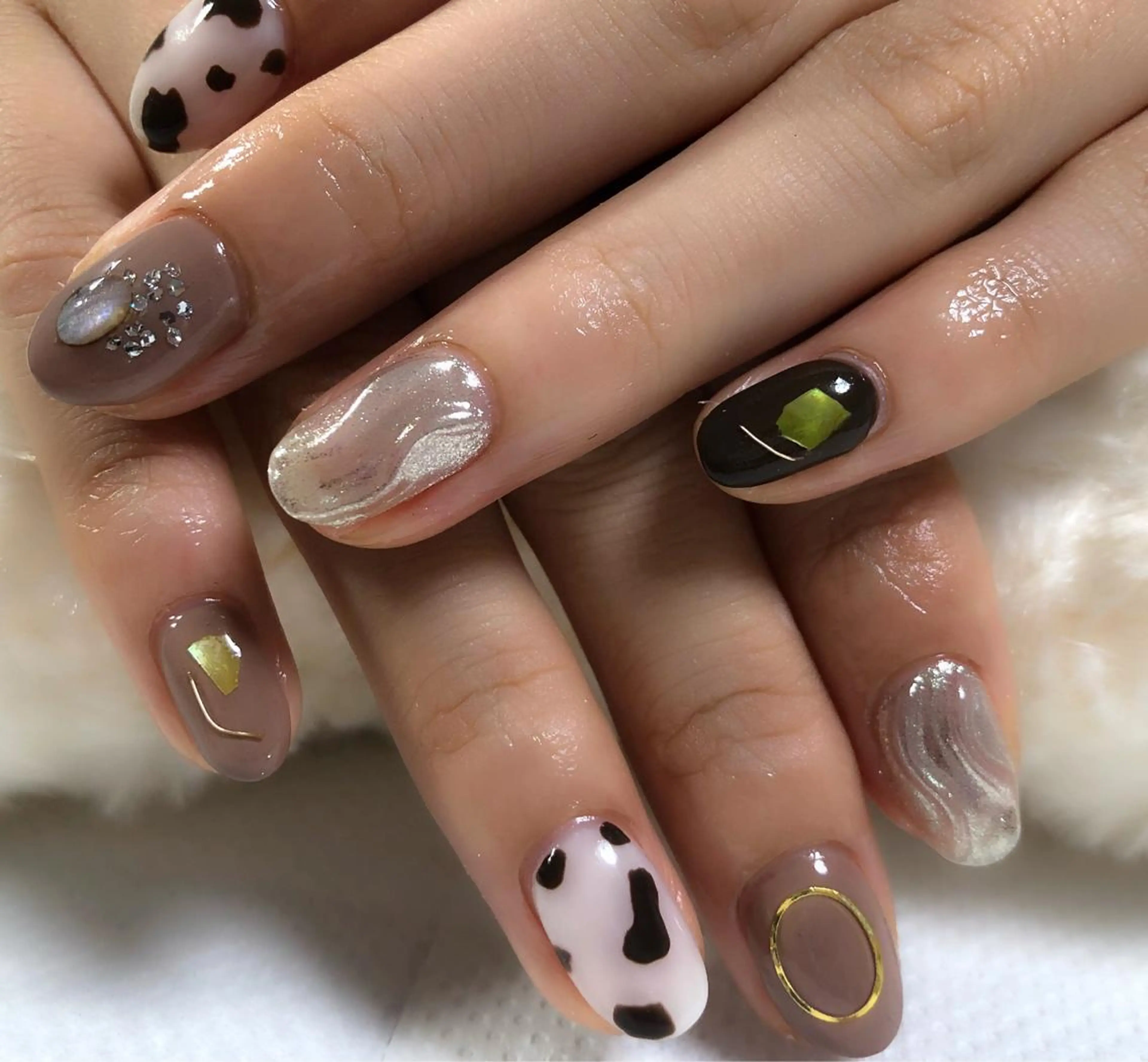 ネイル 中谷 亜佑美のネイルデザイン