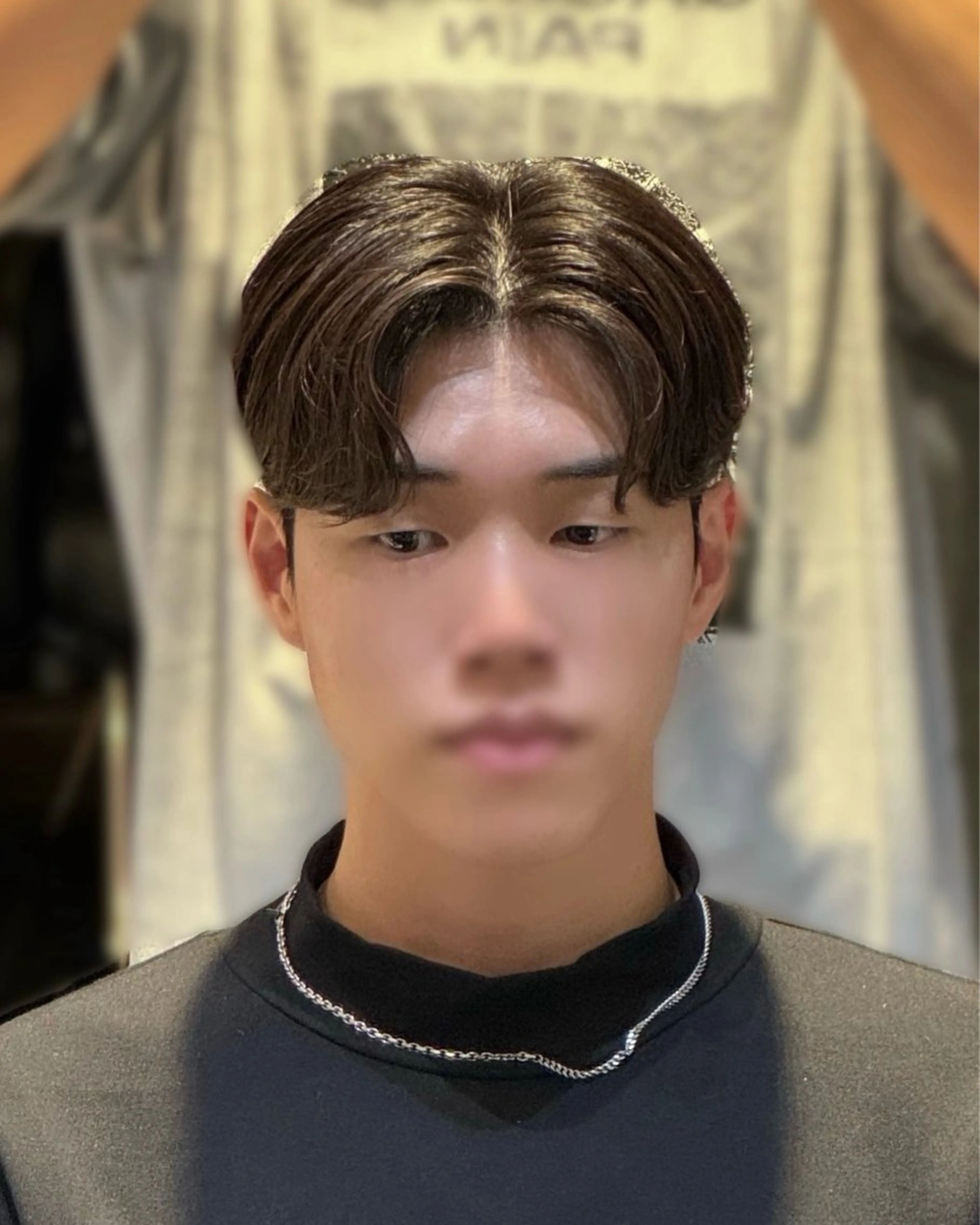 ショート パーマ メンズ YUKI🇰🇷 カルマ／ダウンパーマのヘアスタイル
