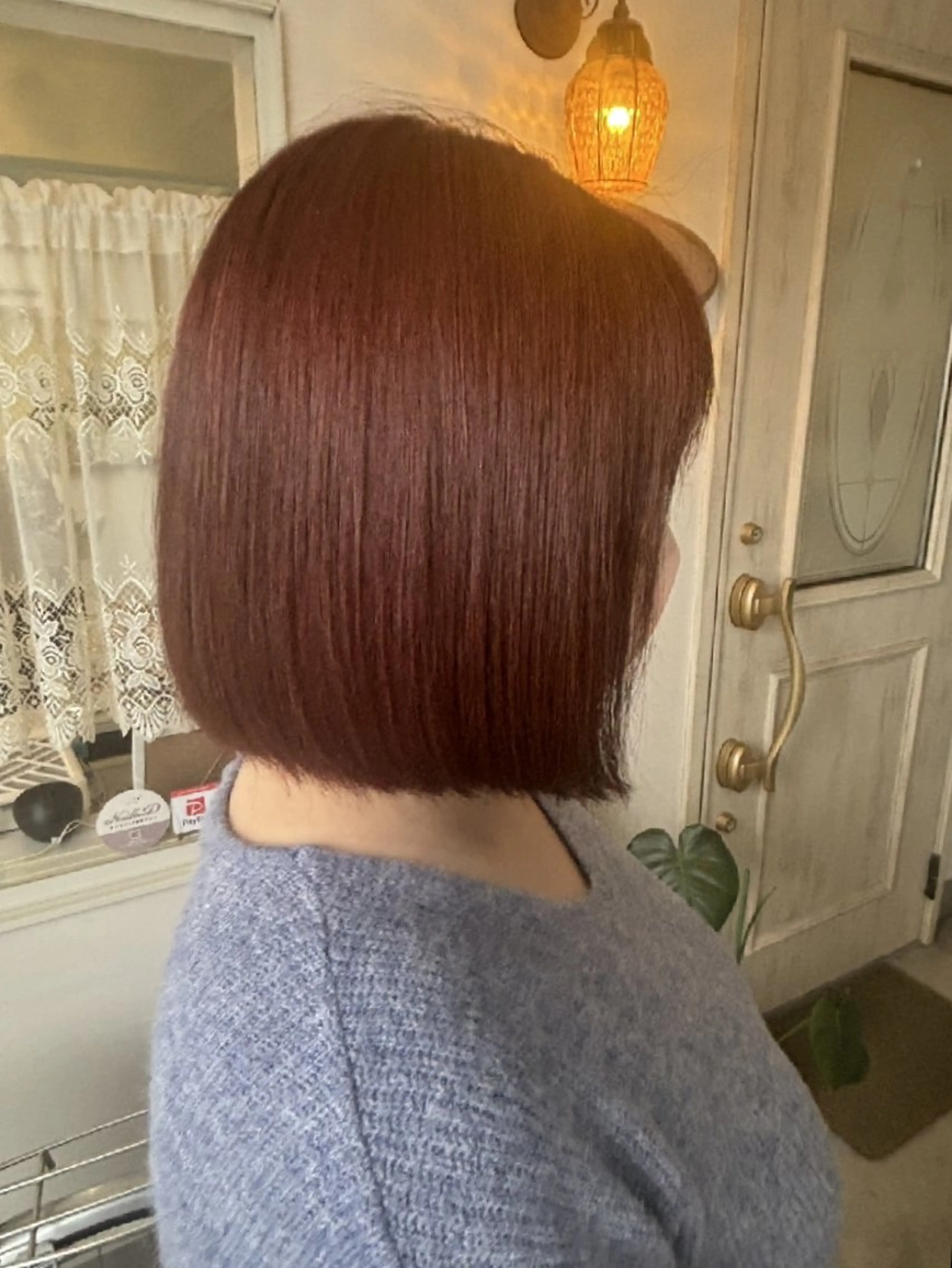 ミディアム ボブ 髪質改善 トリートメント ma cherie 　naoのヘアスタイル