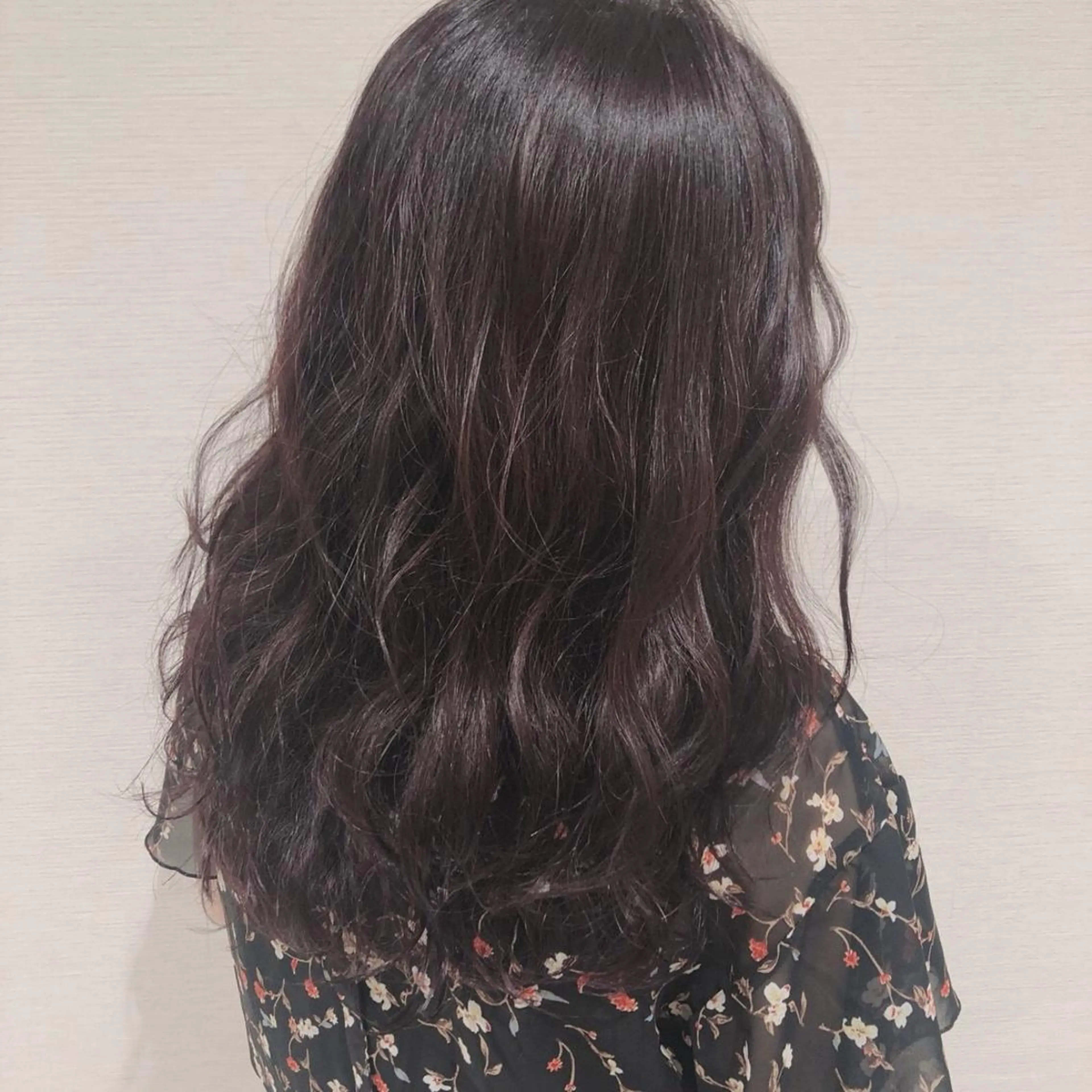 ロング カラー ヘアアレンジ レッドカラー ローズカラー バイオレットカラー 【ボブ・ショート】 Ash茗荷谷店のヘアスタイル