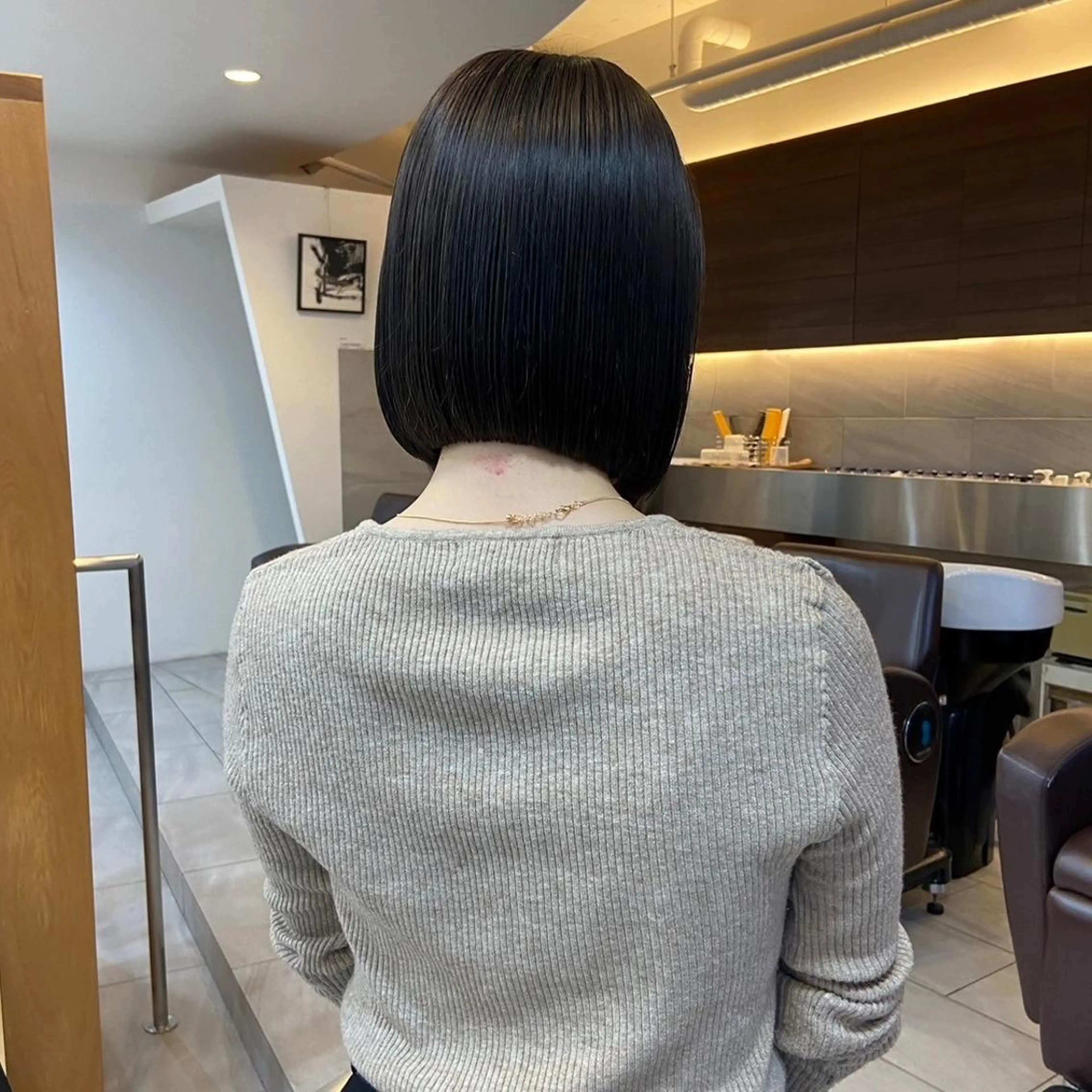 ショート 髪質改善 トリートメント ◆モデル募集◆波田 圭史/ボブスタイルのヘアスタイル