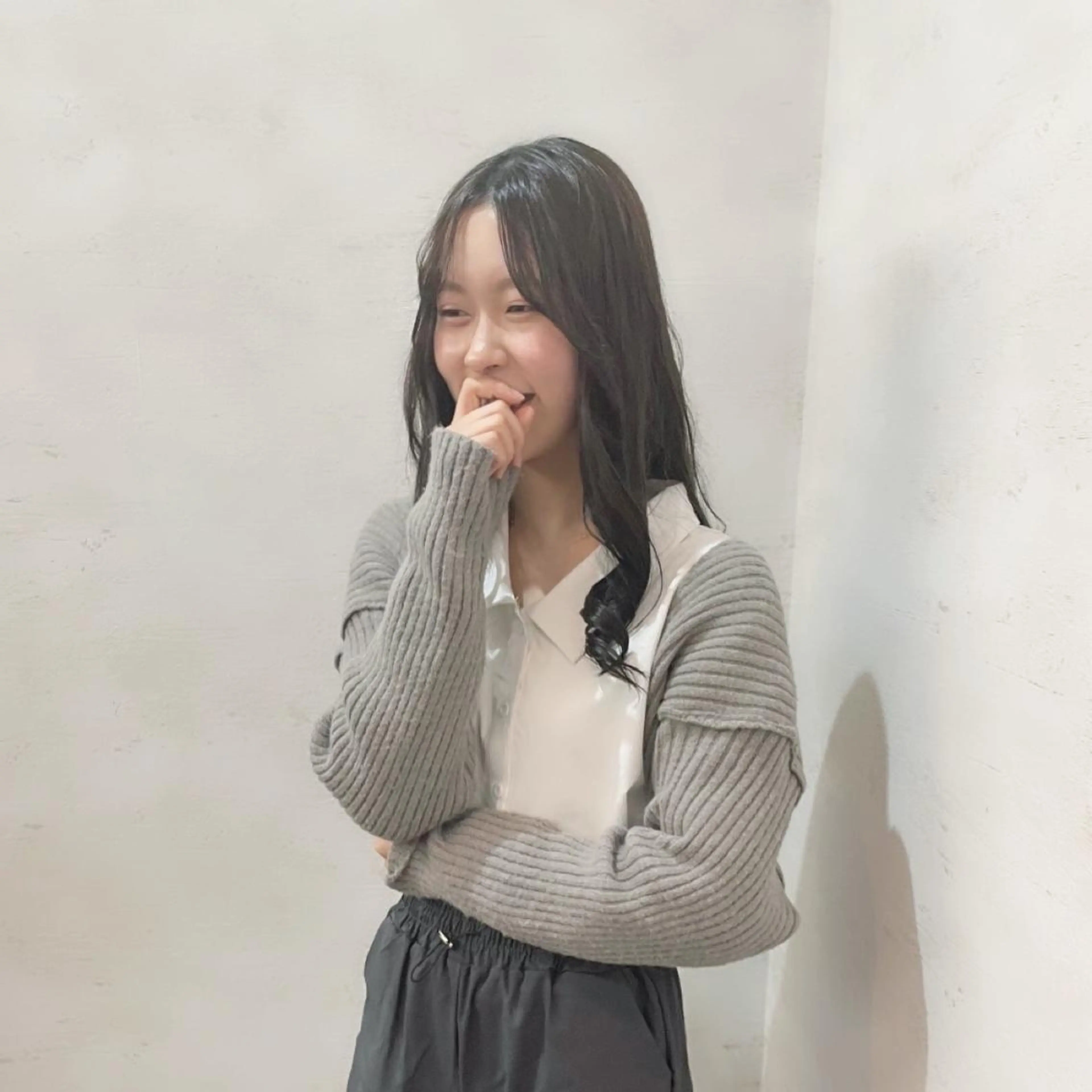 セミロング カラー ヘアアレンジ 阿部 大陽のヘアスタイル