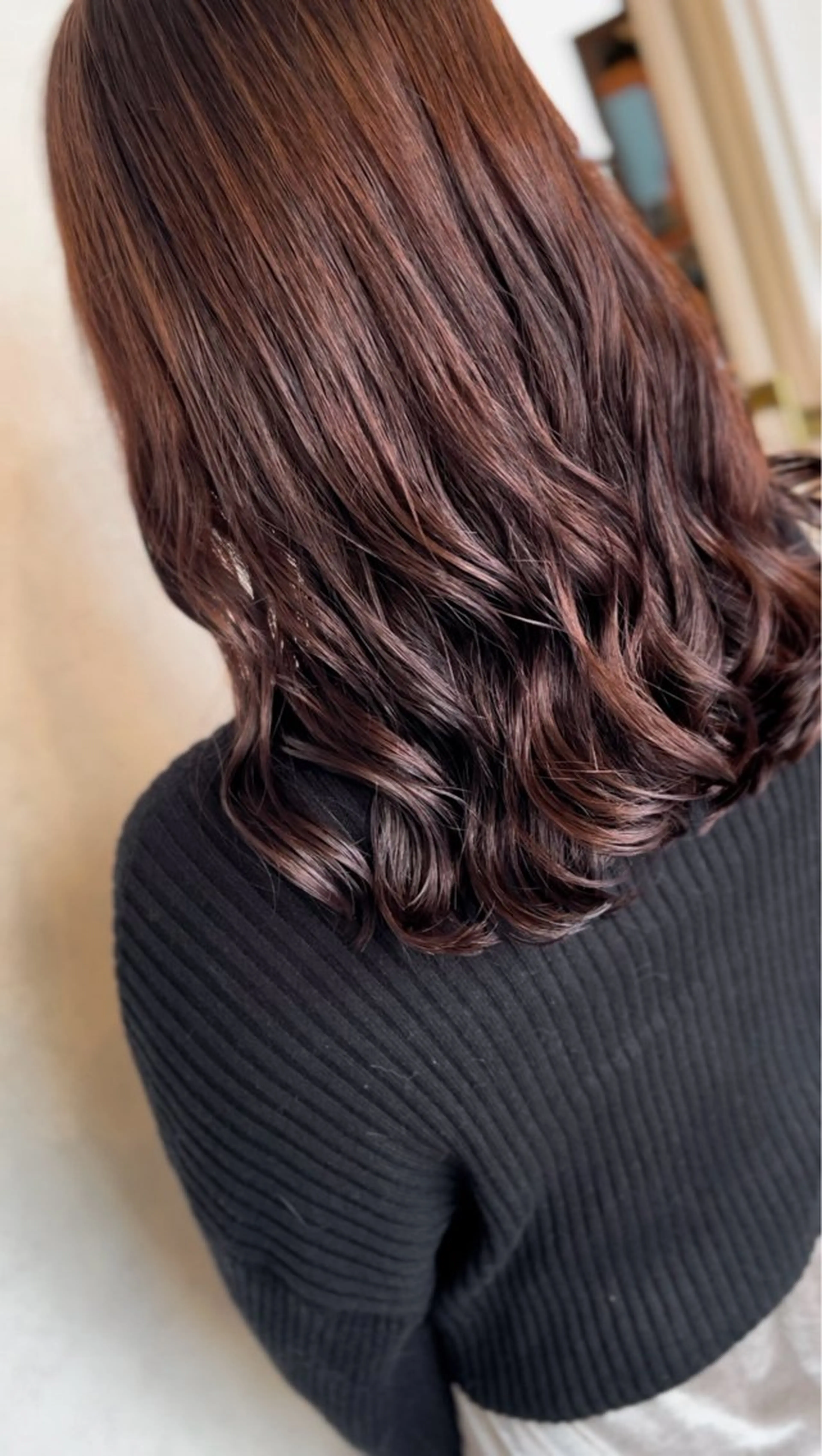 セミロング セミロングパーマ DILL大通り所属・札幌初コテ巻きパーマ 🍁和田洋🍁のヘアスタイル