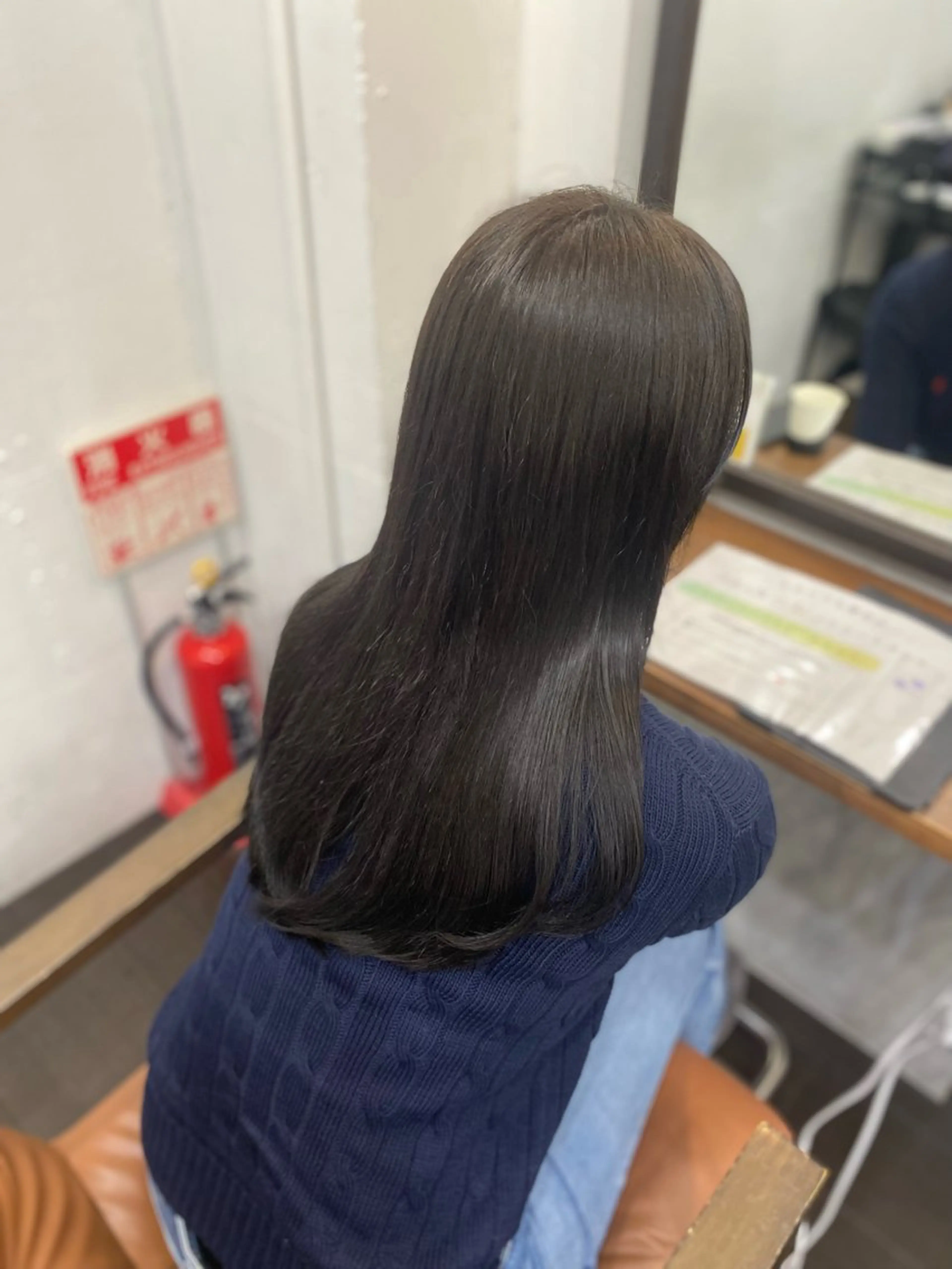 ロング カラー ヘアアレンジ 🍒ᩚ名駅/艶髪 縮毛矯正/あゆ🍒ᩚのヘアスタイル