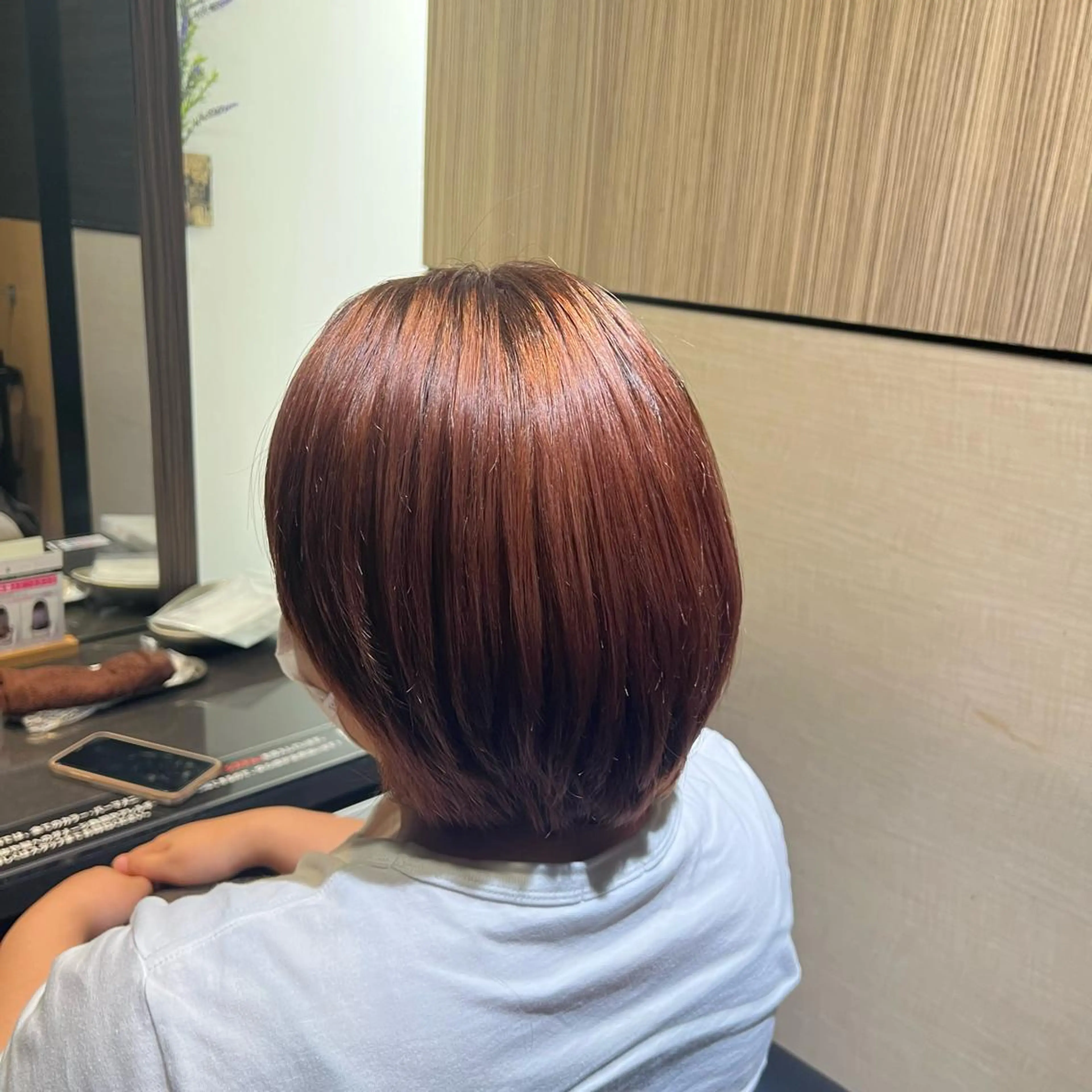 ショート カラー ブリーチ オレンジ ピンクカラー 半個室/髪質改善/ 🫧苅屋菜奈子のヘアスタイル