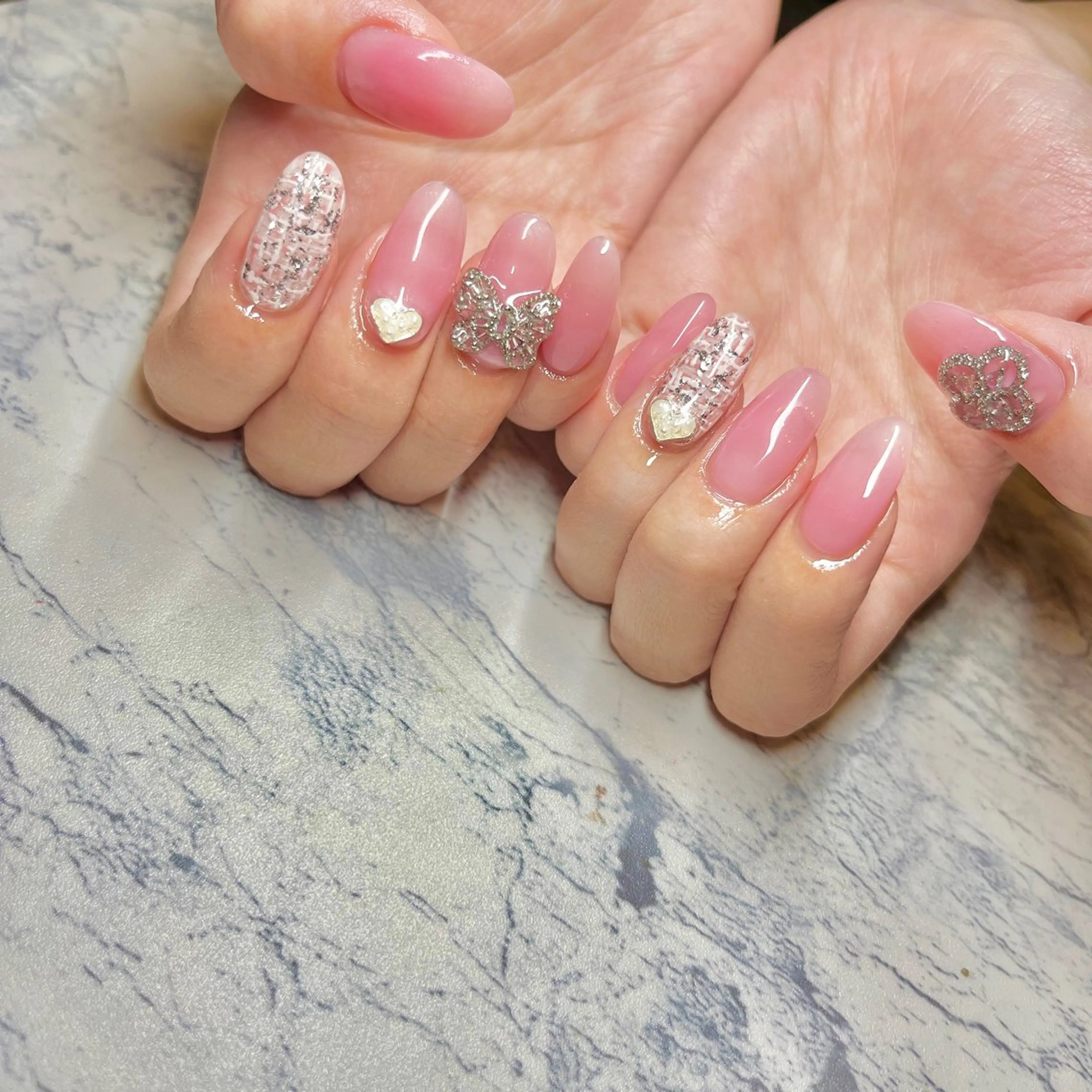 ネイル ジェルネイル しば まなみのネイルデザイン