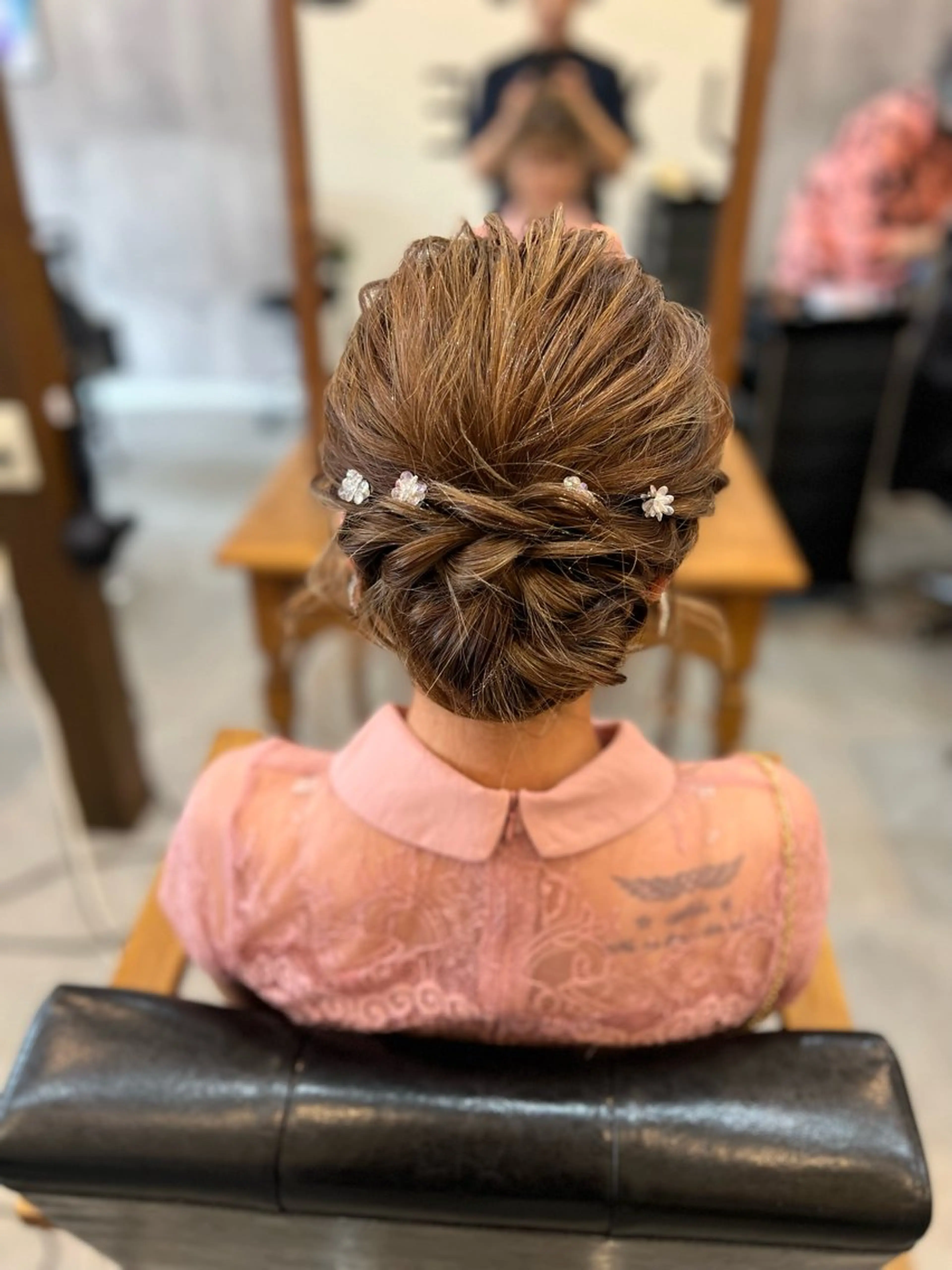 セミロング ヘアセット Style Tのヘアスタイル