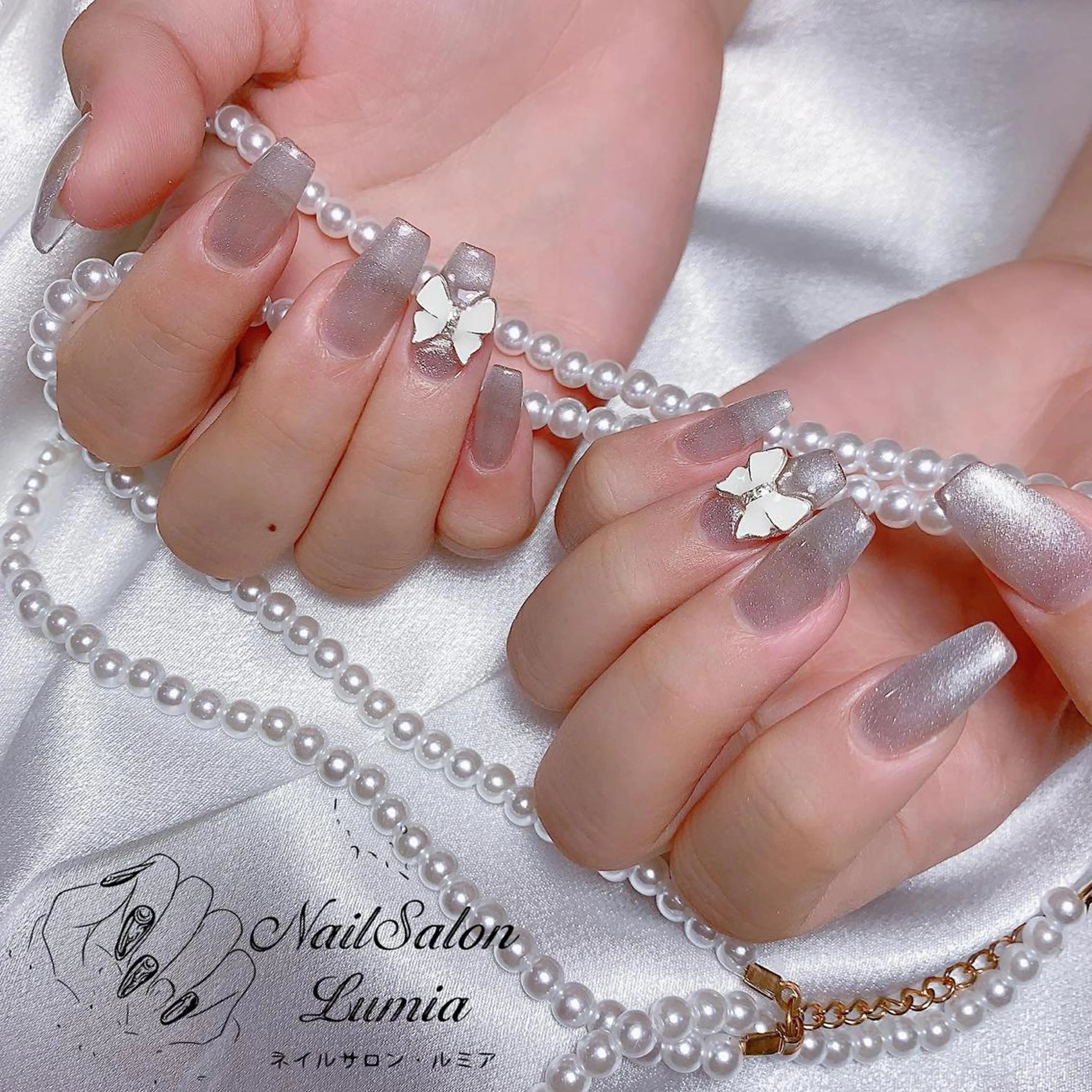 ネイル ハンドネイル ネイルサロン ルミア Lumia 店長のネイルデザイン
