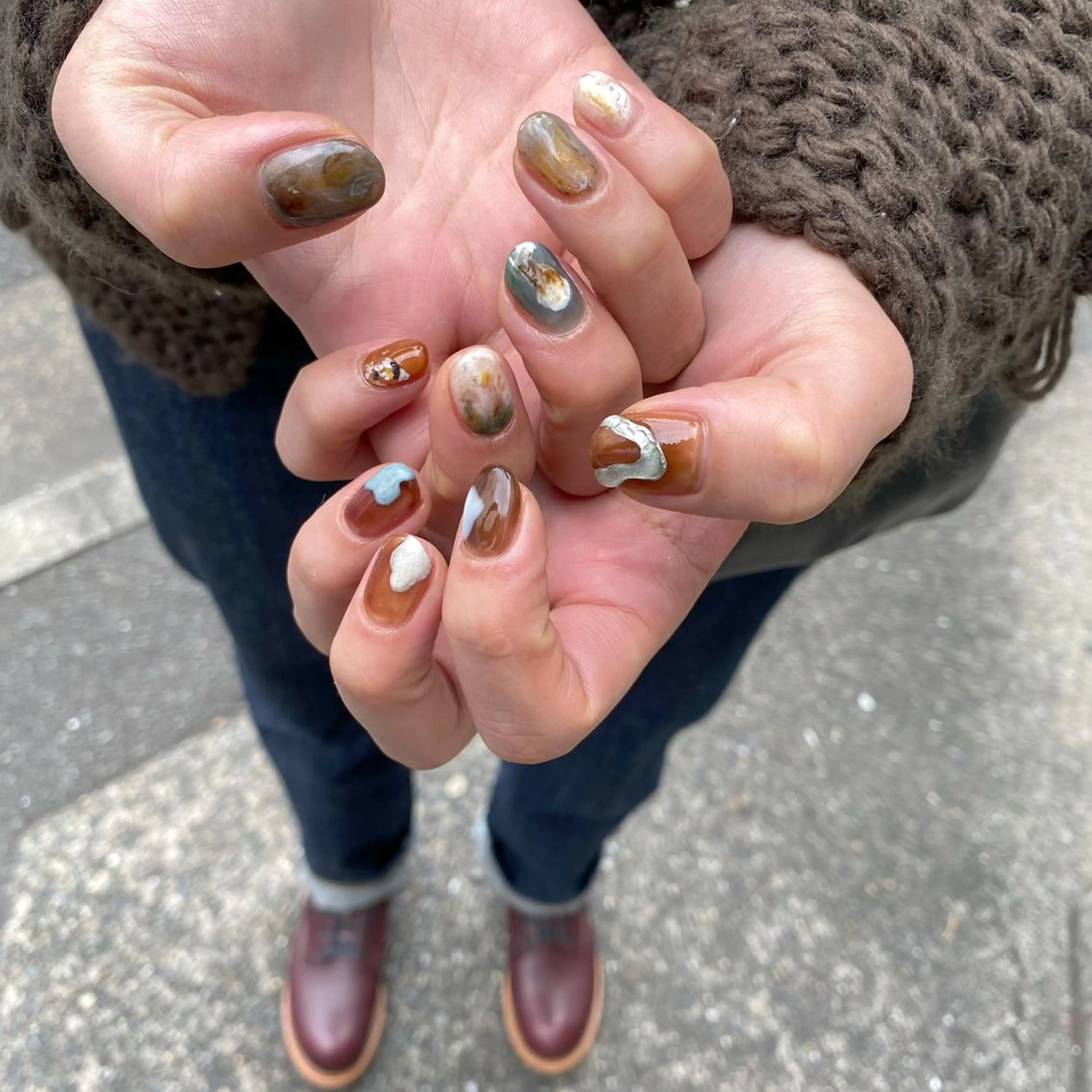 ネイル アートネイル nable.所属・栗林 実莉のネイルデザイン