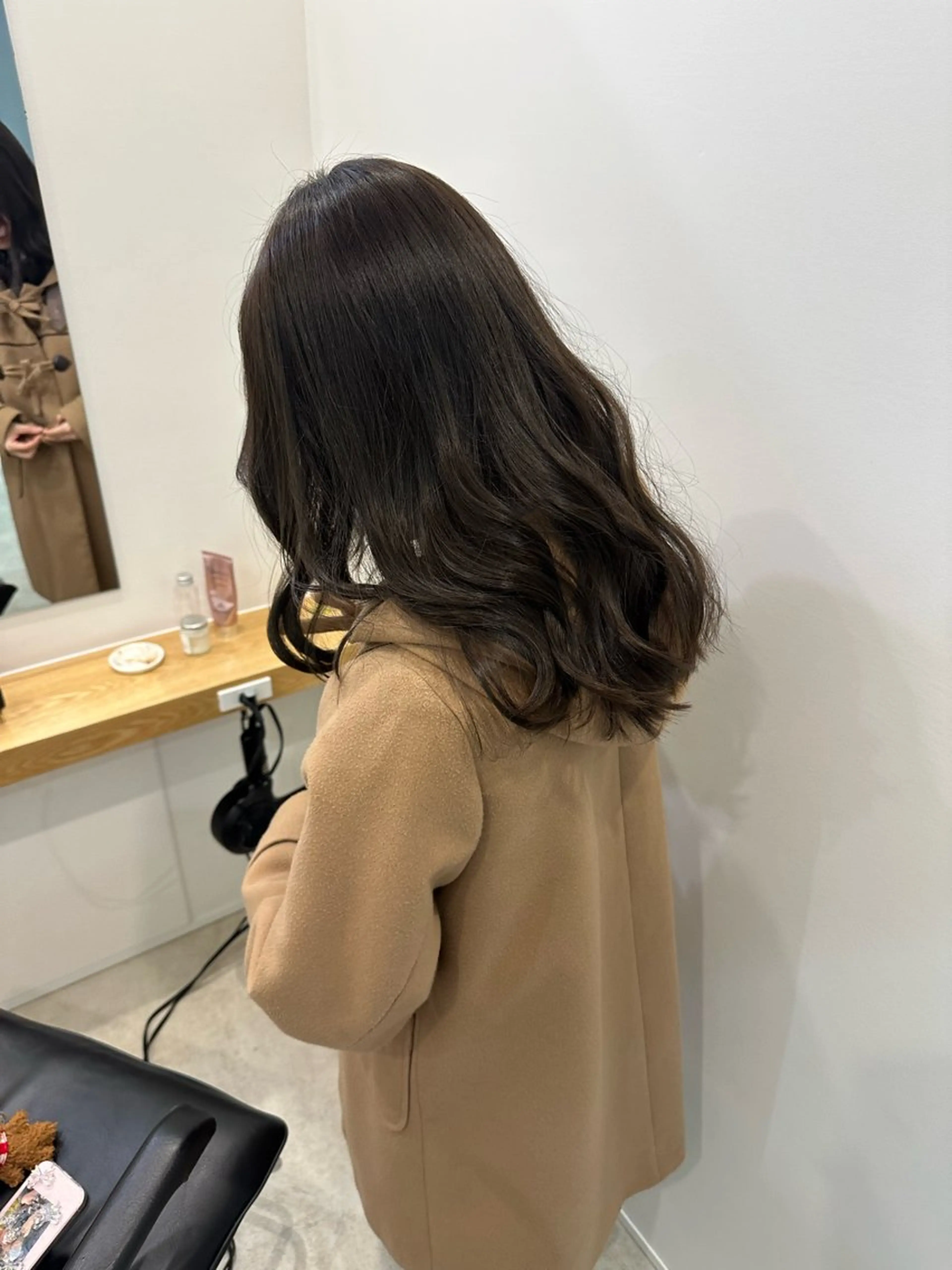 セミロング カラー カット ヘアカラー トリートメント ヘアセット/艶カラー 💐nao.のヘアスタイル