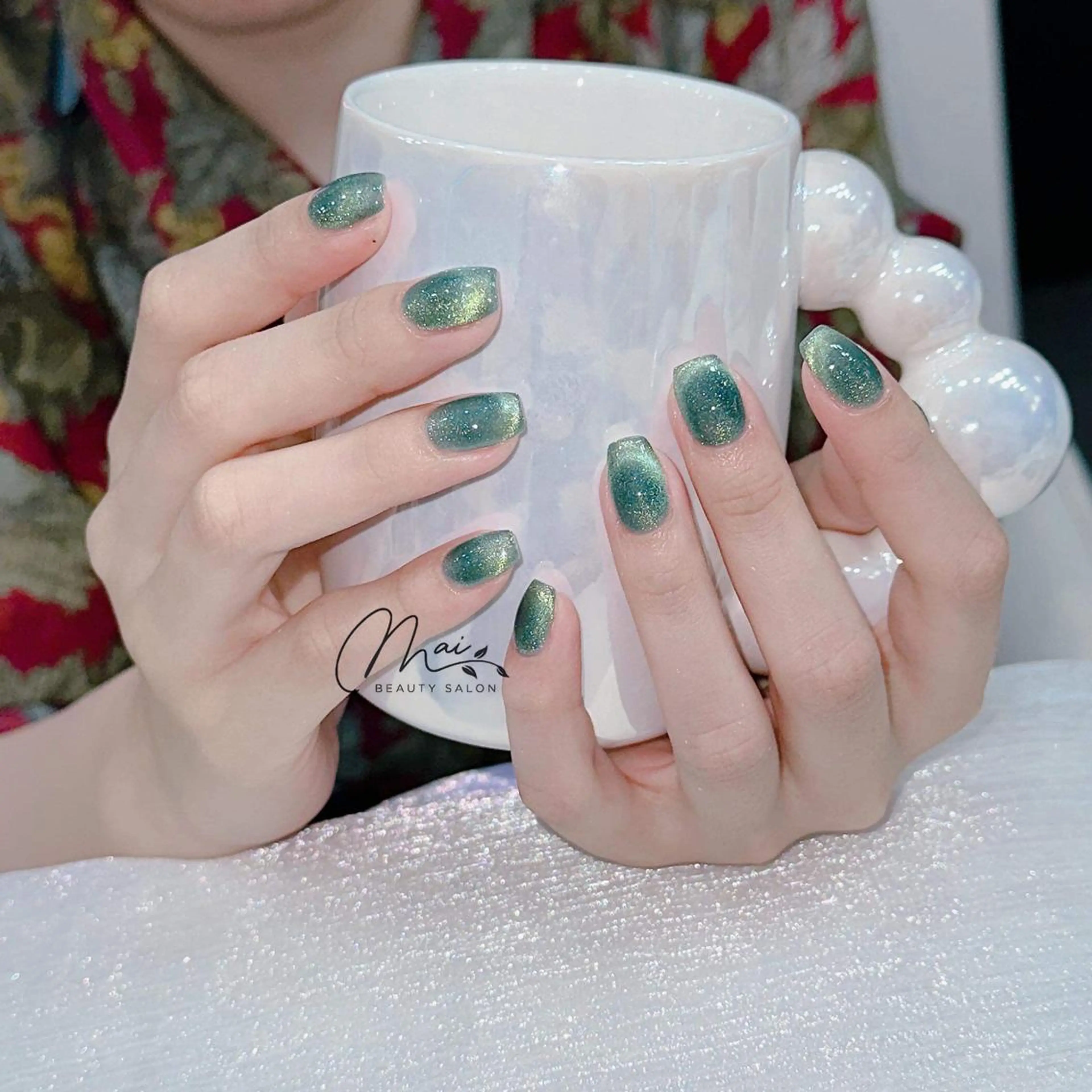 ネイル チークネイル フラッシュネイル フットネイル ジェルネイル マグネットネイル MaiBeauty DanHiのネイルデザイン