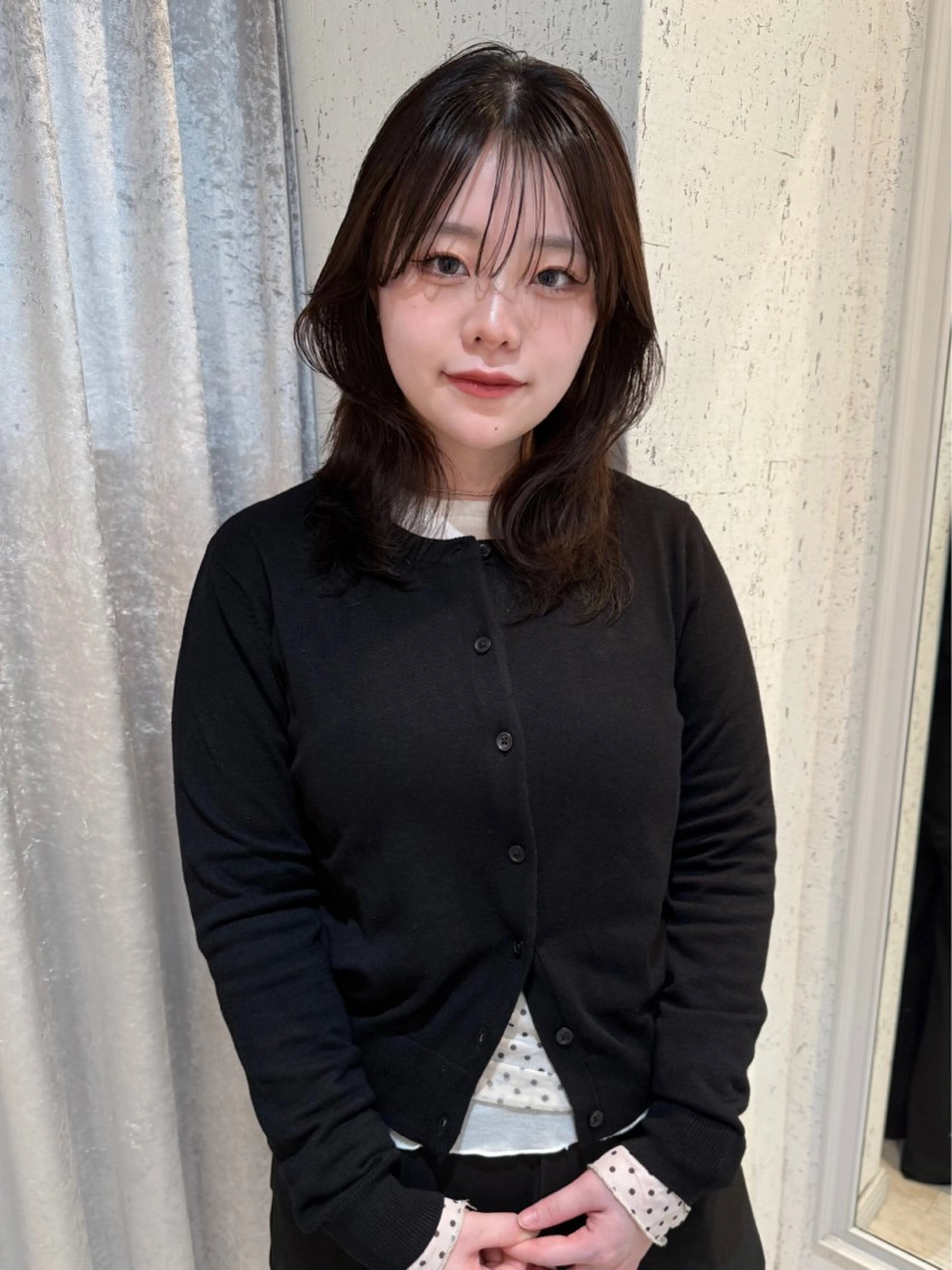 ミディアム カラー カット トリートメント mai / linoah˚✧のヘアスタイル