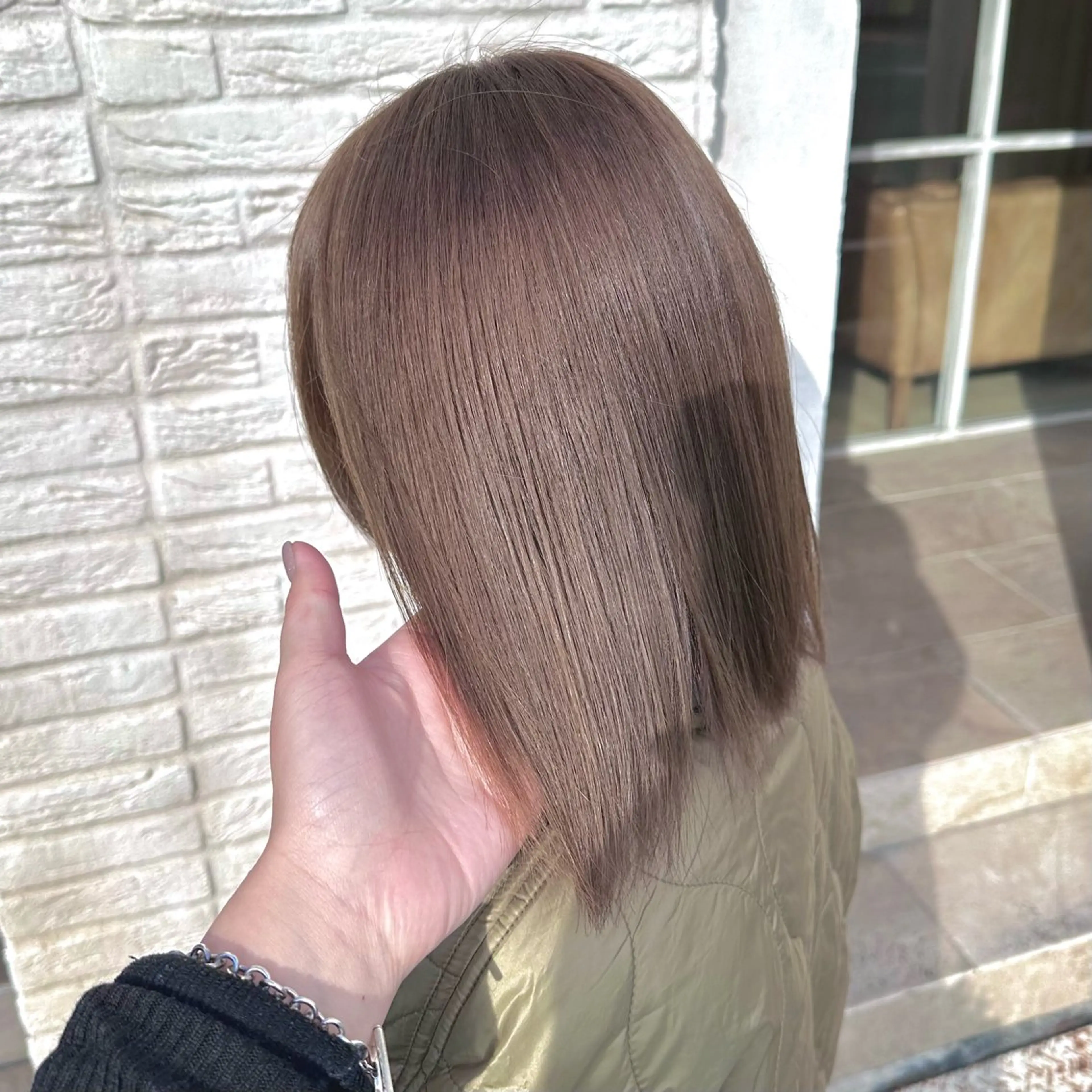 ミディアム カラー カット ヘアカラー トリートメント ヘッドスパ 【tocca茨木】 MOMOKAのヘアスタイル