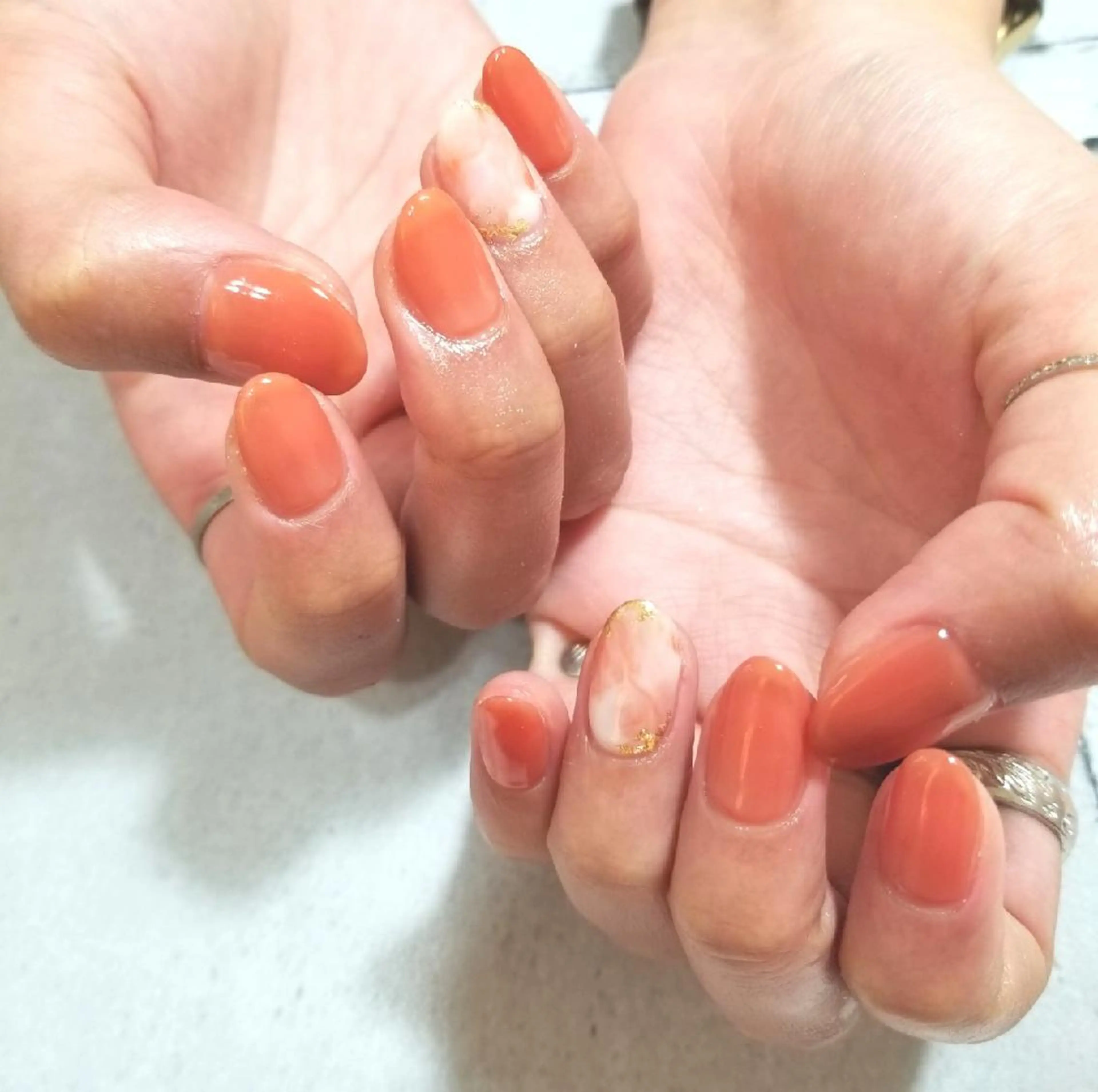 ネイル アートネイル ワンカラーネイル nailatelier nijiiro.所属・nijiiro🌈 サトウのネイルデザイン