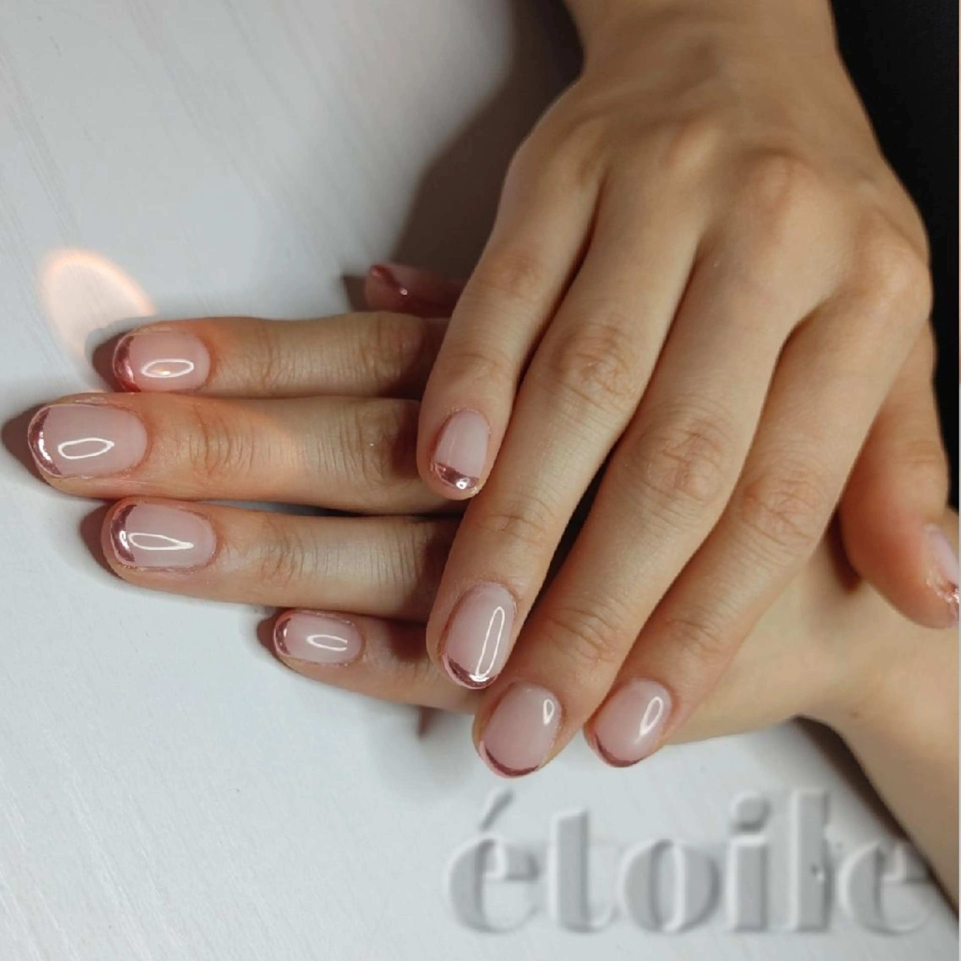 ネイル フレンチネイル ミラーネイル ワンカラーネイル étoile(エトワール)所属・山田 可愛のネイルデザイン