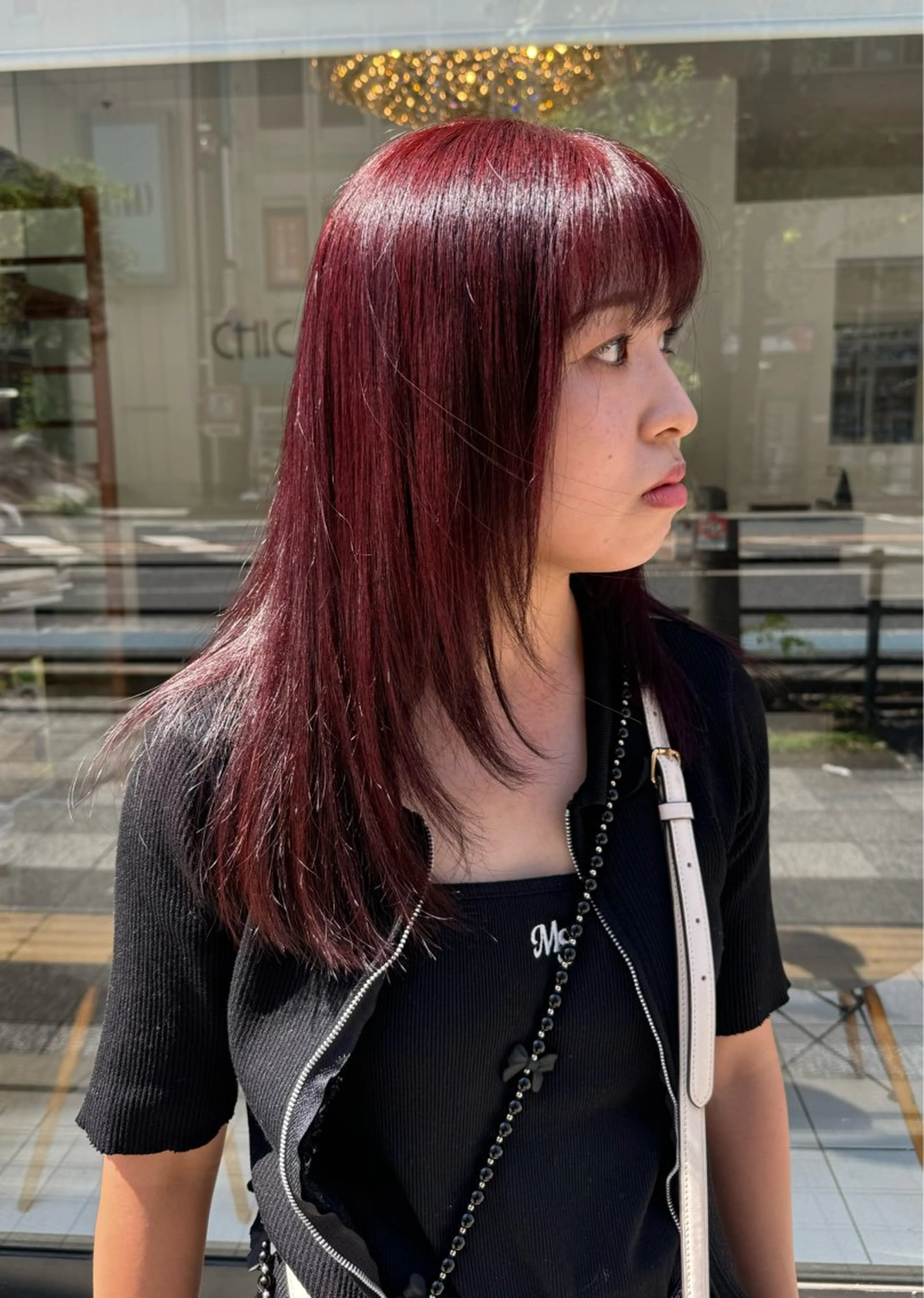 カット＋艶カラー＋プレトリートメントの写真