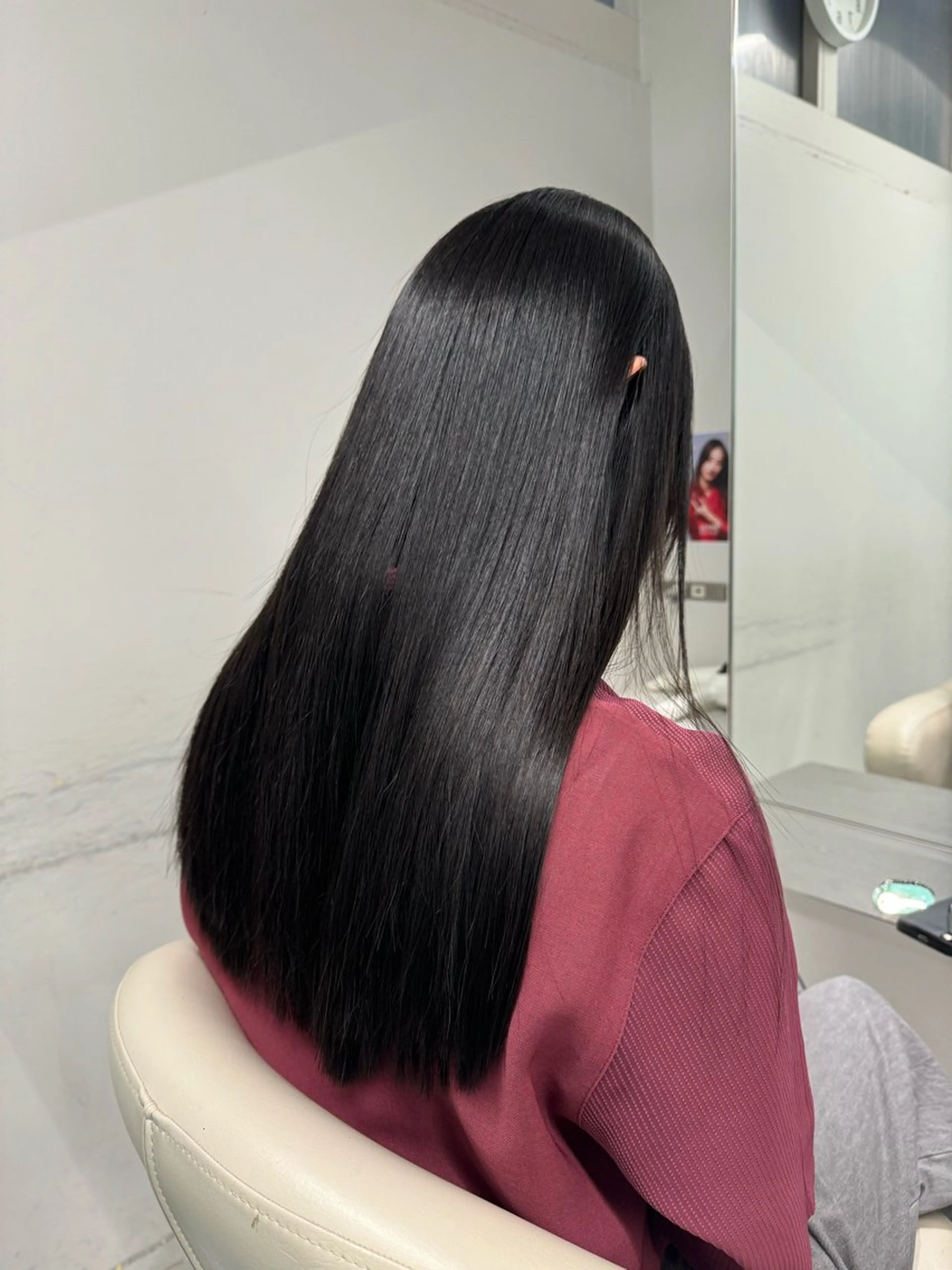 ロング 髪質改善 縮毛矯正 トリートメント 縮毛矯正 髪質改善ストレート/レイヤーカット/Lee  Horie所属・髪質改善&縮毛矯正 池本　有宏のヘアスタイル