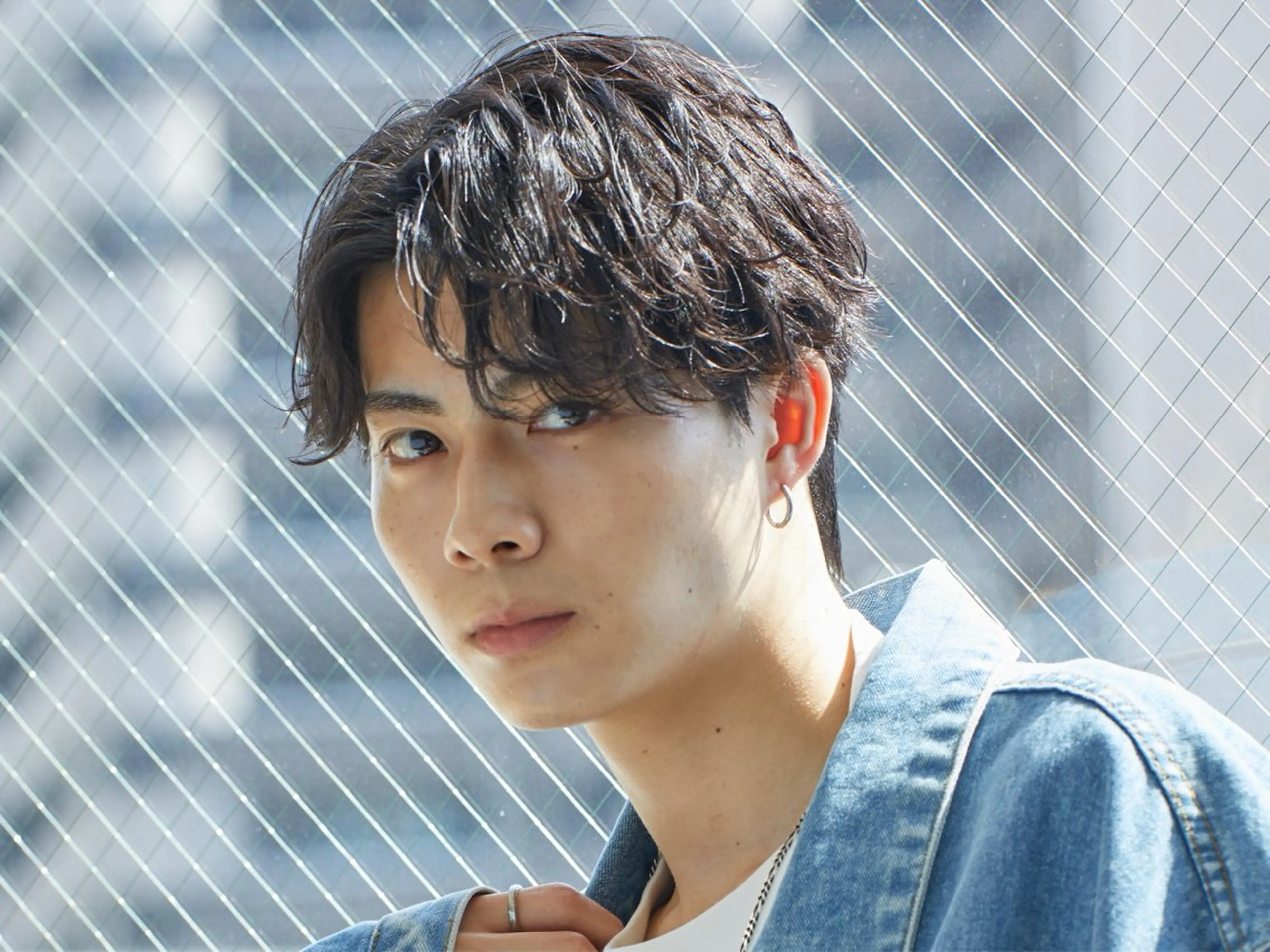 ミディアム パーマ メンズ 👹メンズ鬼特化 /赤池琉👹のヘアスタイル