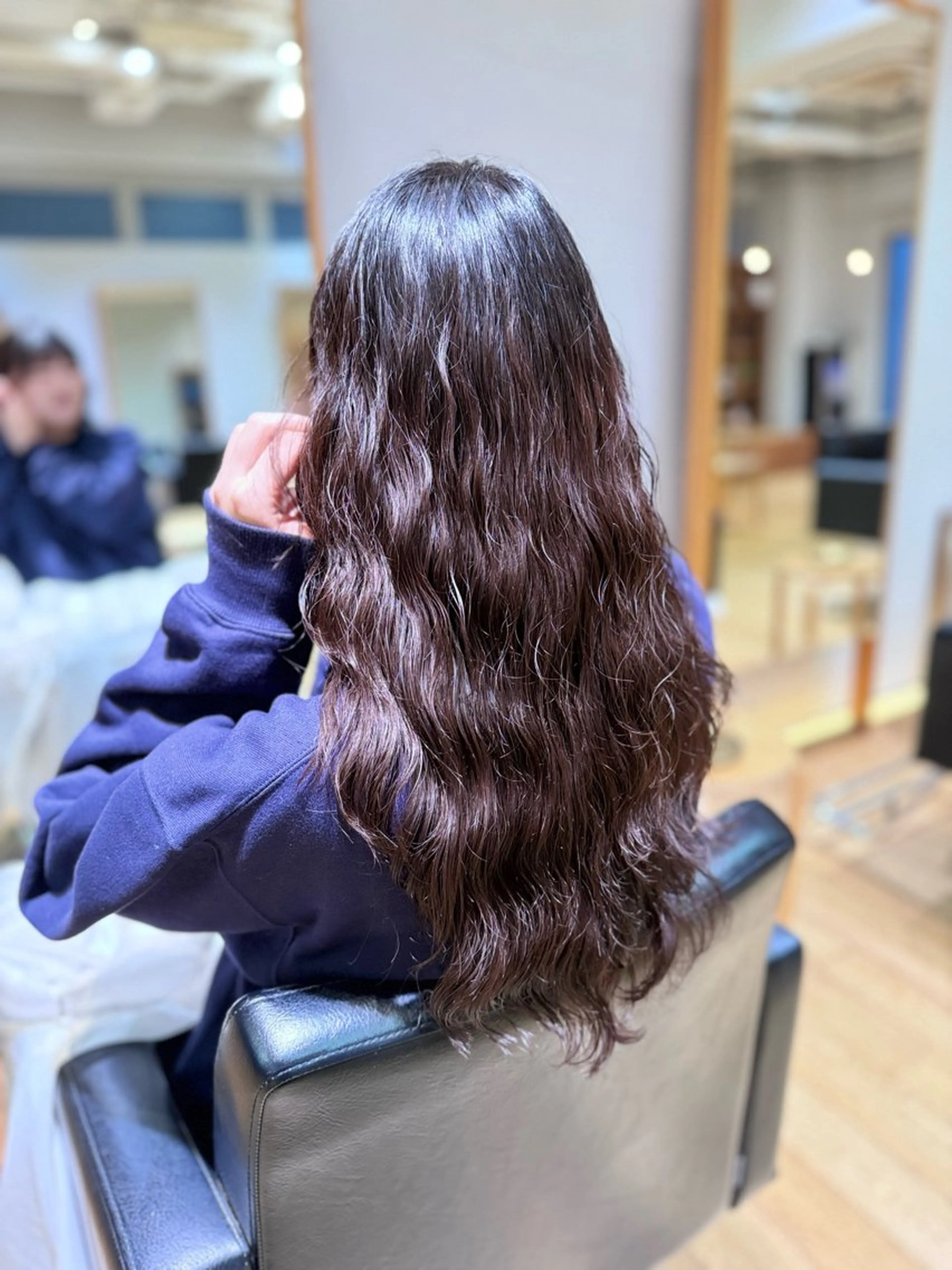 ロング パーマ 【モデル募集中】 ななこのヘアスタイル