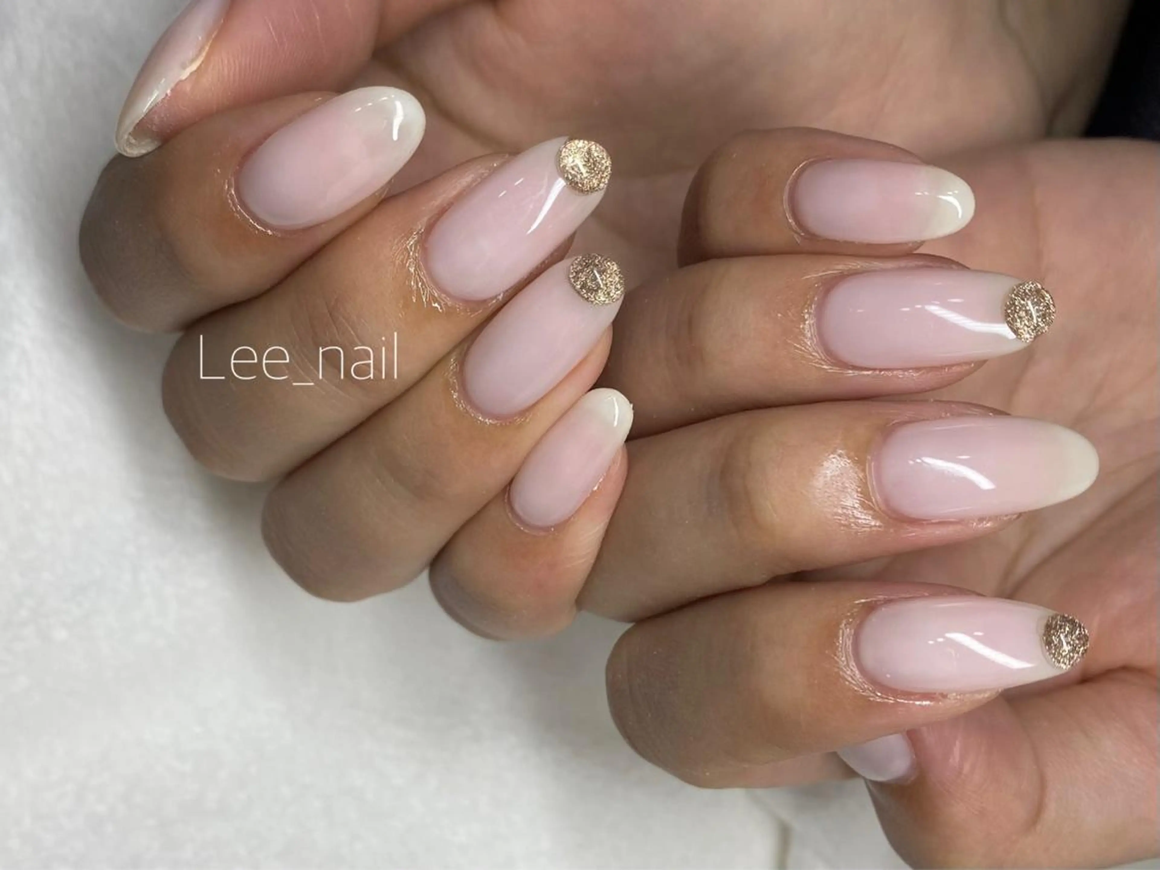 ネイル アートネイル ニュアンスネイル ワンカラーネイル ぷっくりネイル ハンドネイル Lee_ nailのネイルデザイン