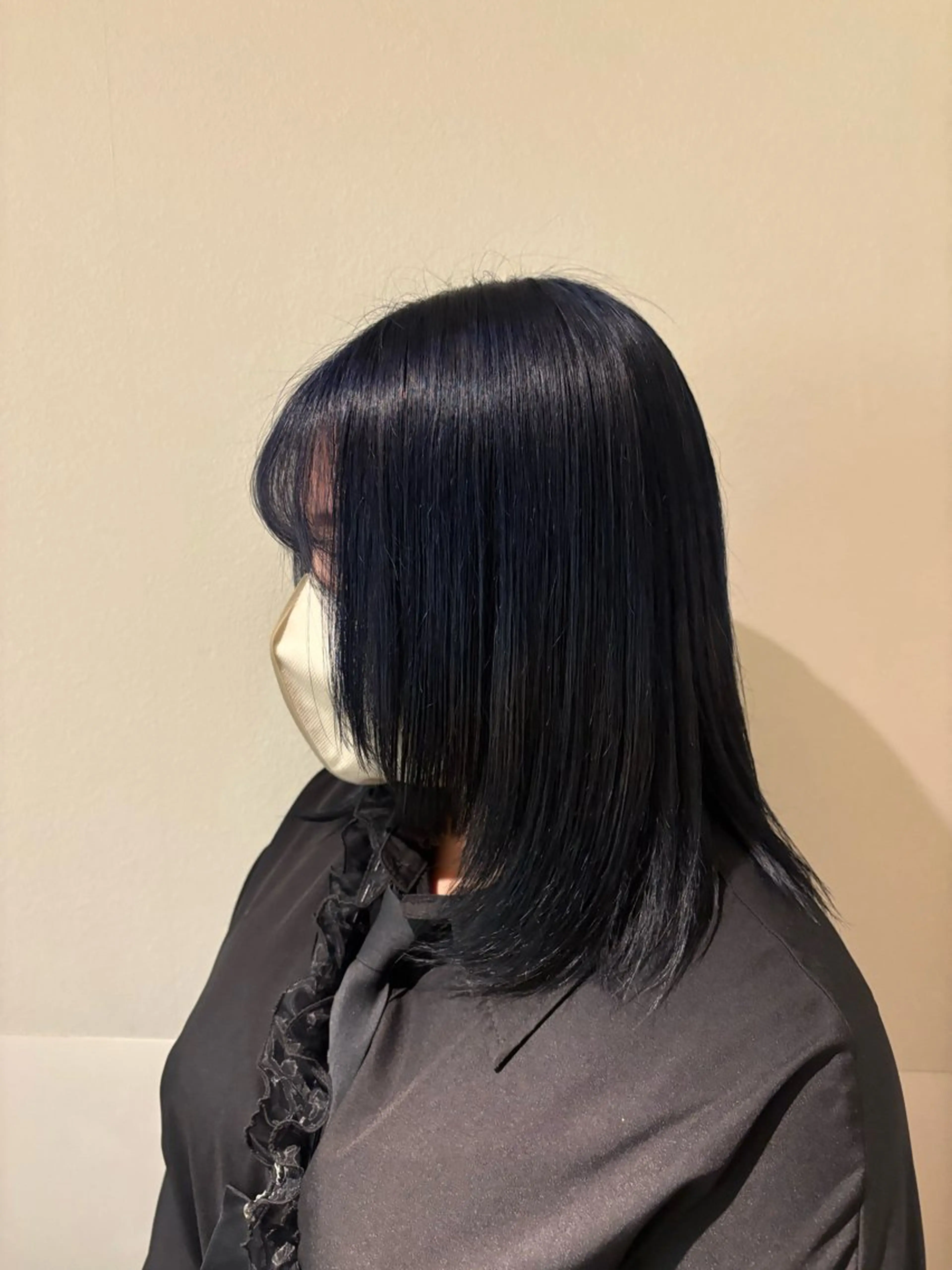 カラー ブリーチ ブルーカラー ヘアカラー rio/ボブ /ブリーチカラー🫧のヘアスタイル