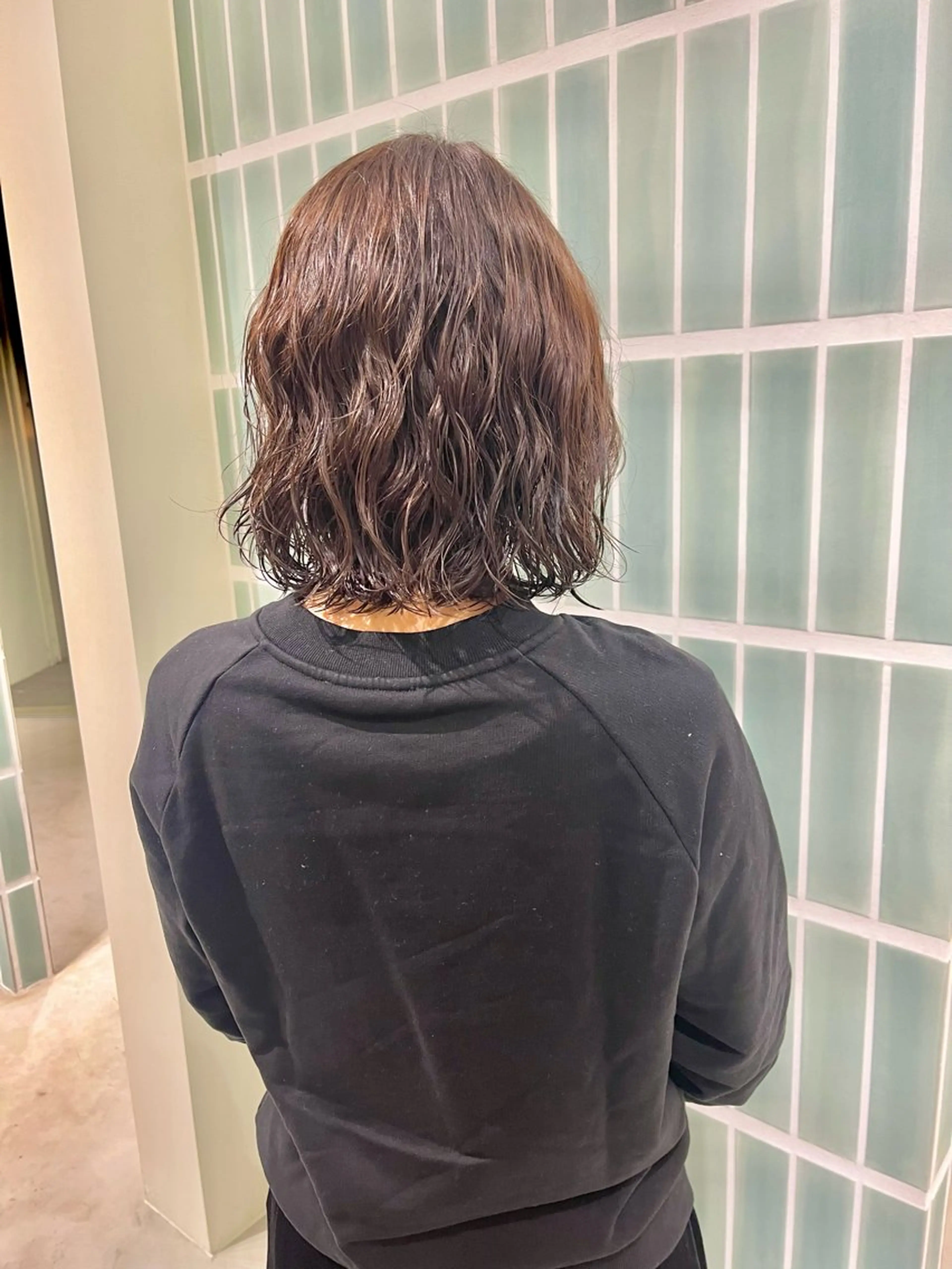 パーマ ボブ rooo所属・柳内 建人のヘアスタイル