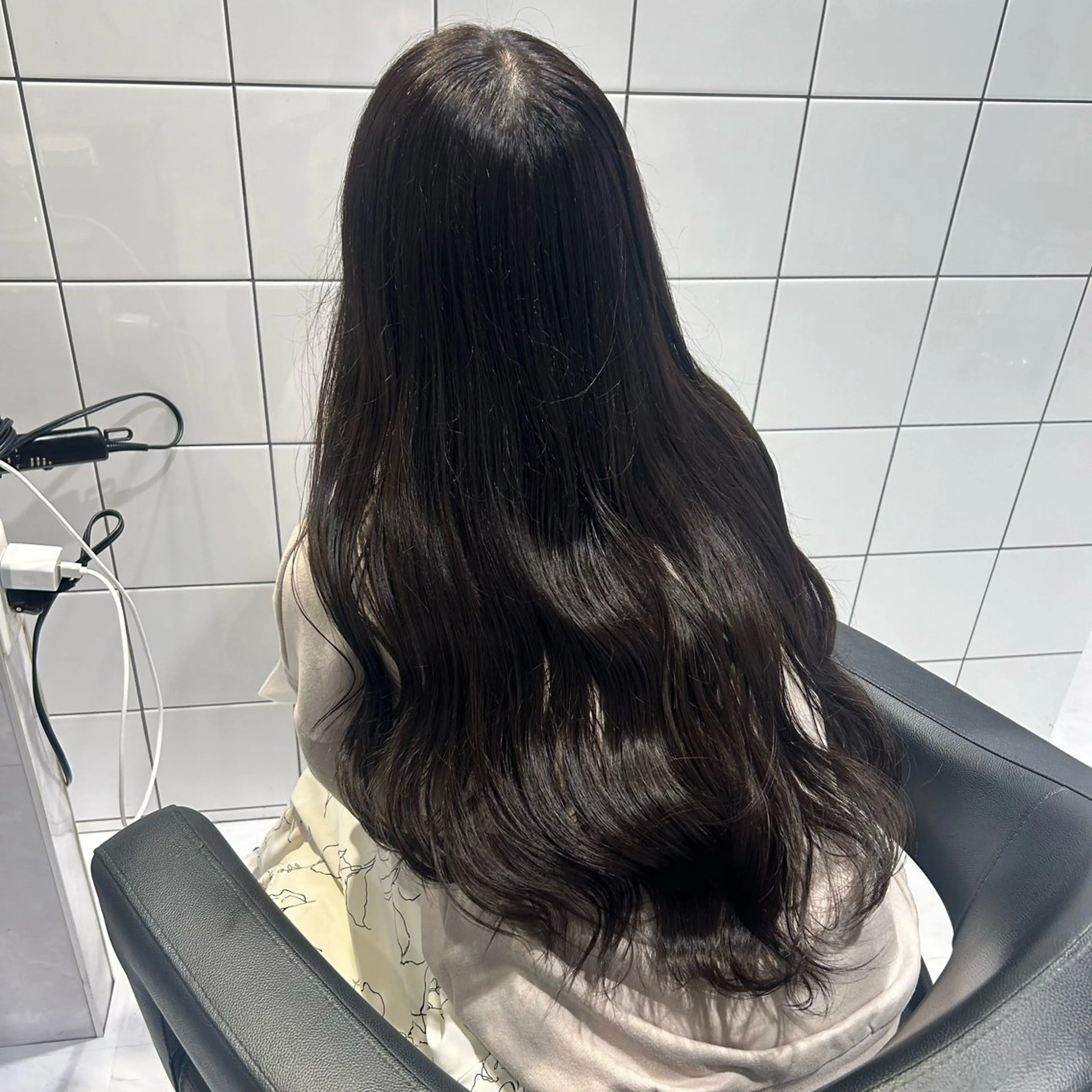 ロング カラー カット ヘアカラー トリートメント 表参道/透明感カラー /暗髪/ジュキヤのヘアスタイル