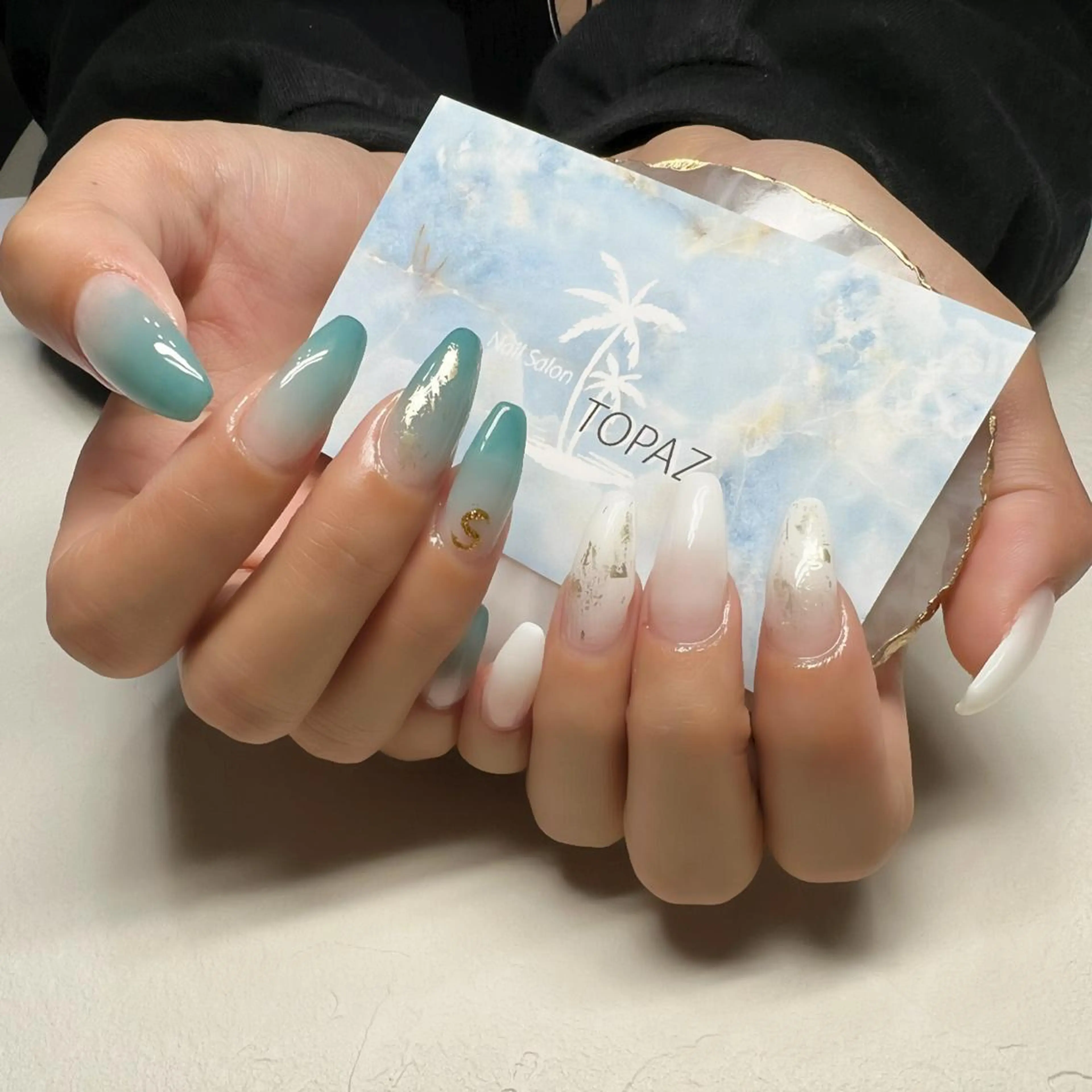 ネイル グラデーション Nail Salon   TOPAZ所属・TOPAZ Ayumiのネイルデザイン