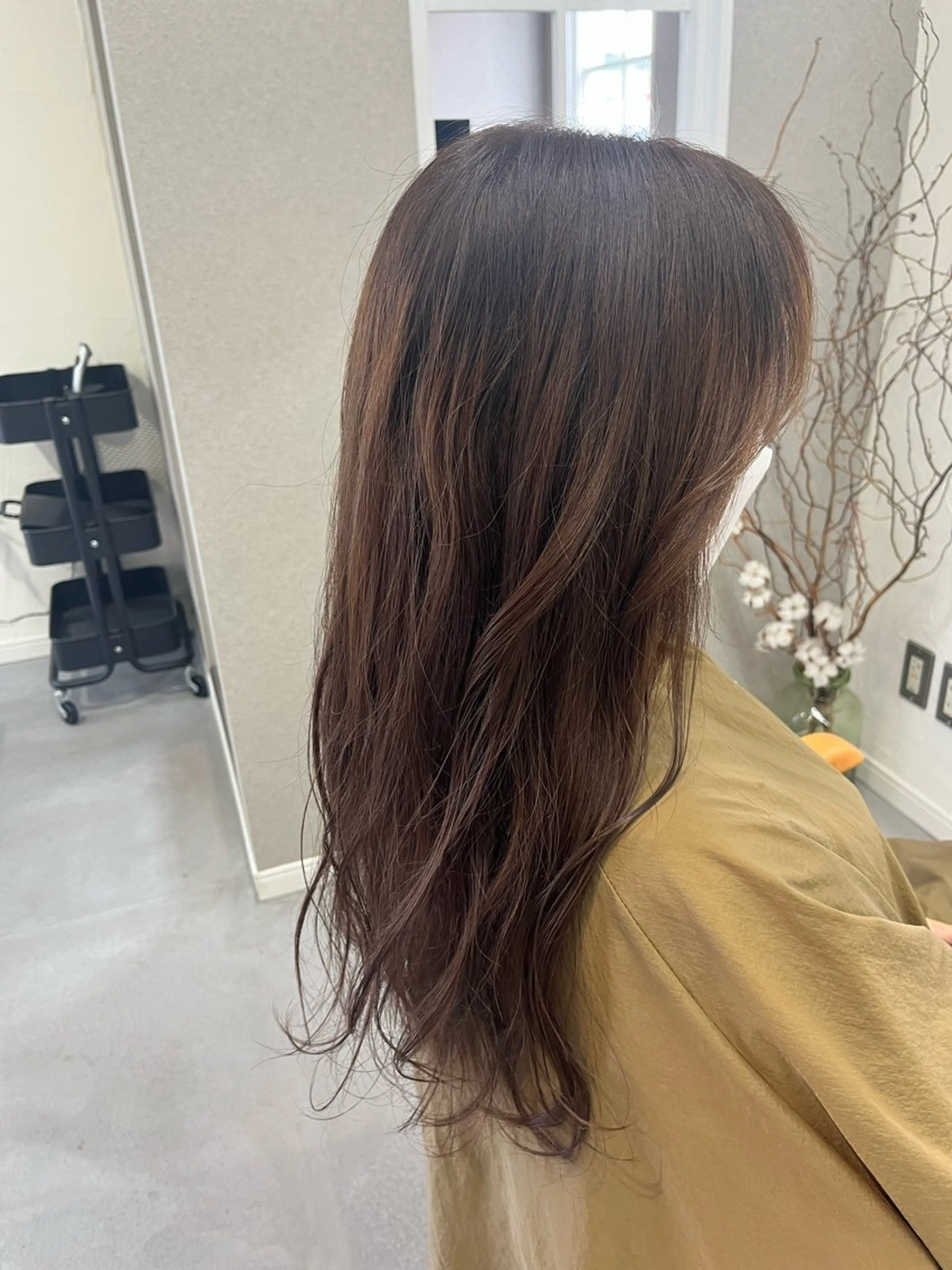 ロング カラー ブリーチ ブリーチなしカラー Sugarlu所属・吉田 晴香のヘアスタイル