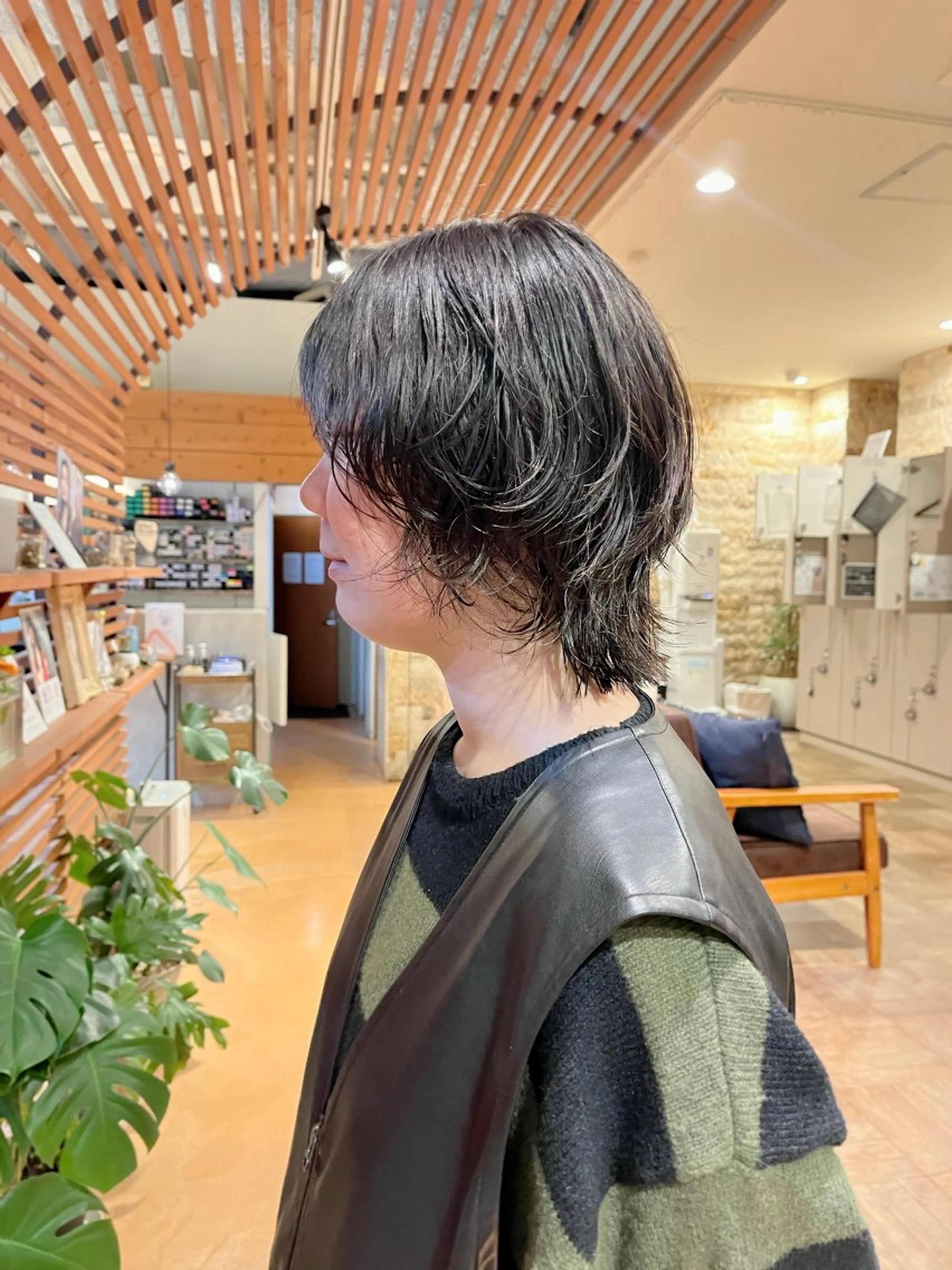 ミディアム ウルフカット レイヤー指名No.1 /ショート/たおさきのヘアスタイル