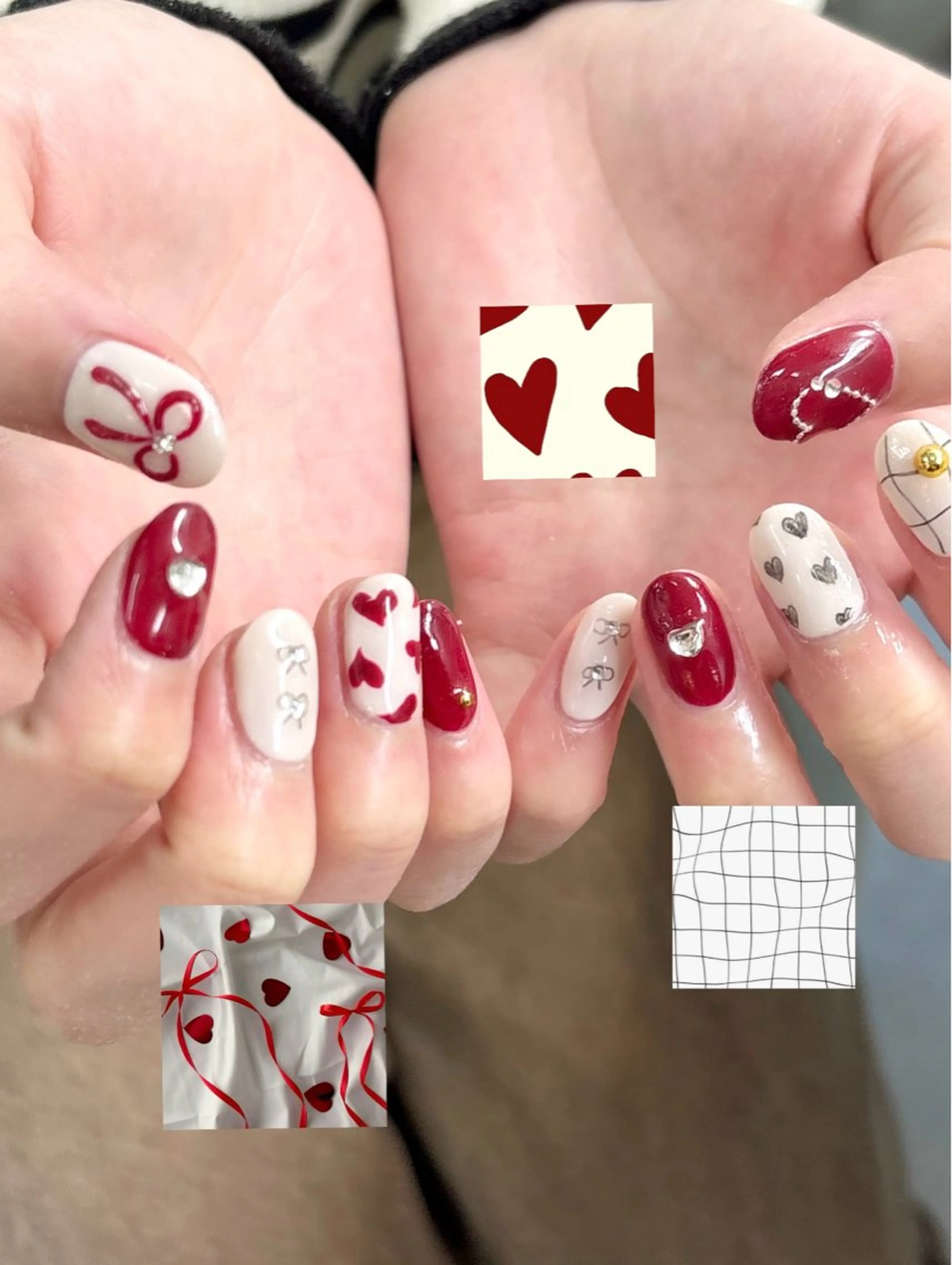 ネイル アートネイル 持ち込み ハンドネイル フットネイル Nailsalon mui.所属・中家 亜紗子のネイルデザイン