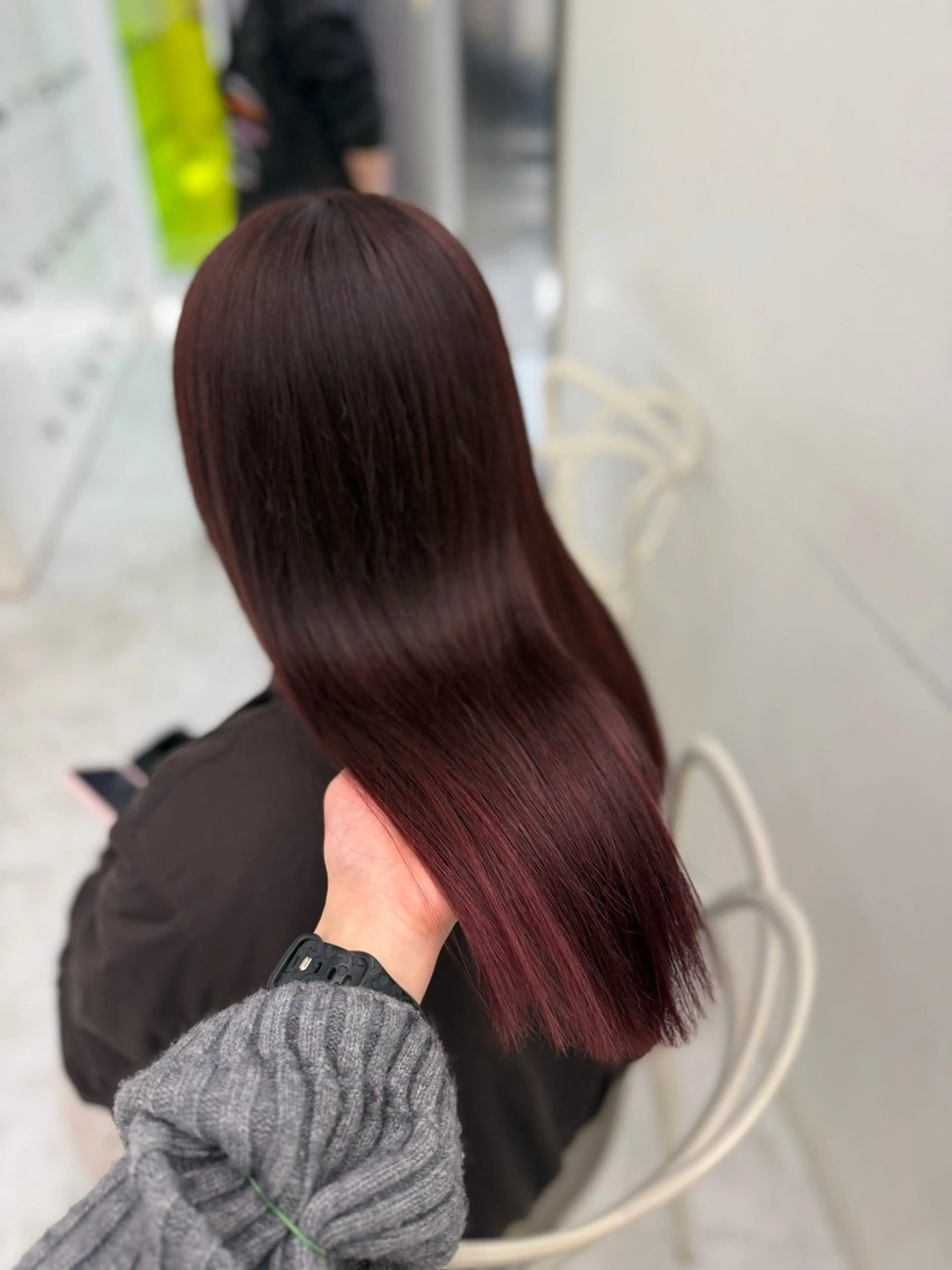 カラー カット ヘアカラー トリートメント 透ける透明感カラー 🎀anju/渋谷のヘアスタイル