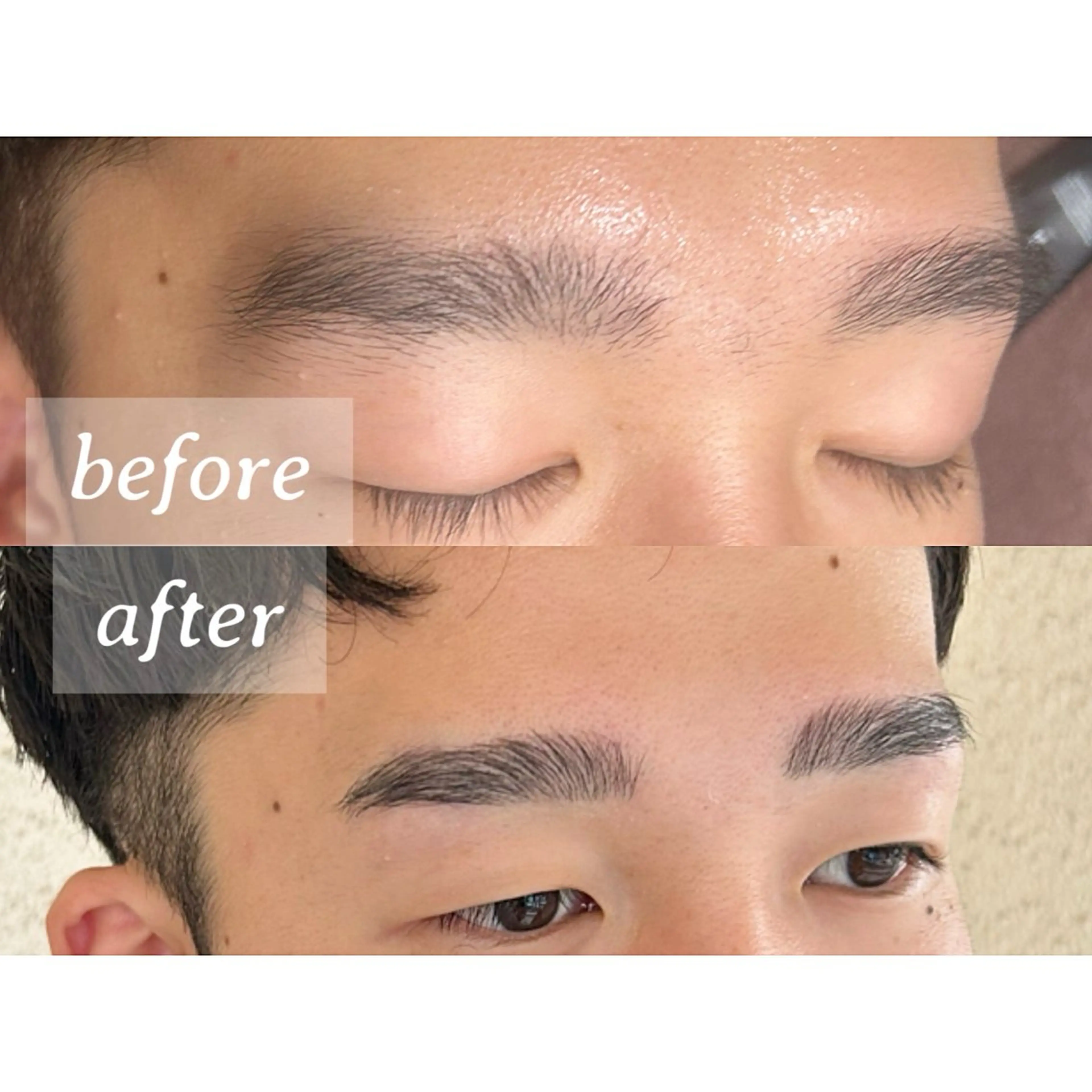 アイブロウ メンズアイブロウ 美人ヶ丘 離宮所属・まつ毛パーマまつエク 眉毛 美人ヶ丘 離宮の眉毛・アイブロウイメージ