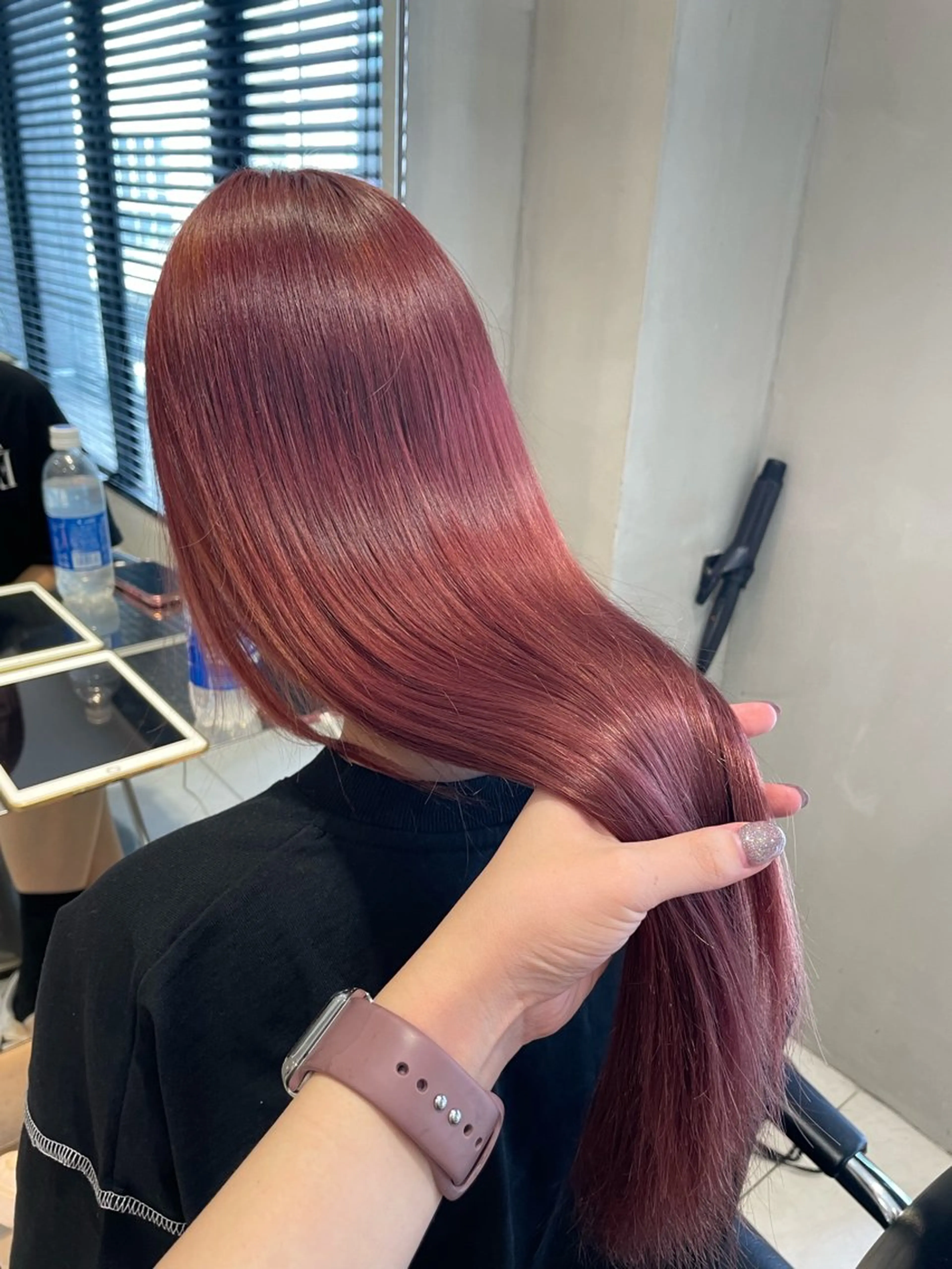 ロング カラー ヘアアレンジ 艶髪/レイヤーカット 🐣misakiのヘアスタイル