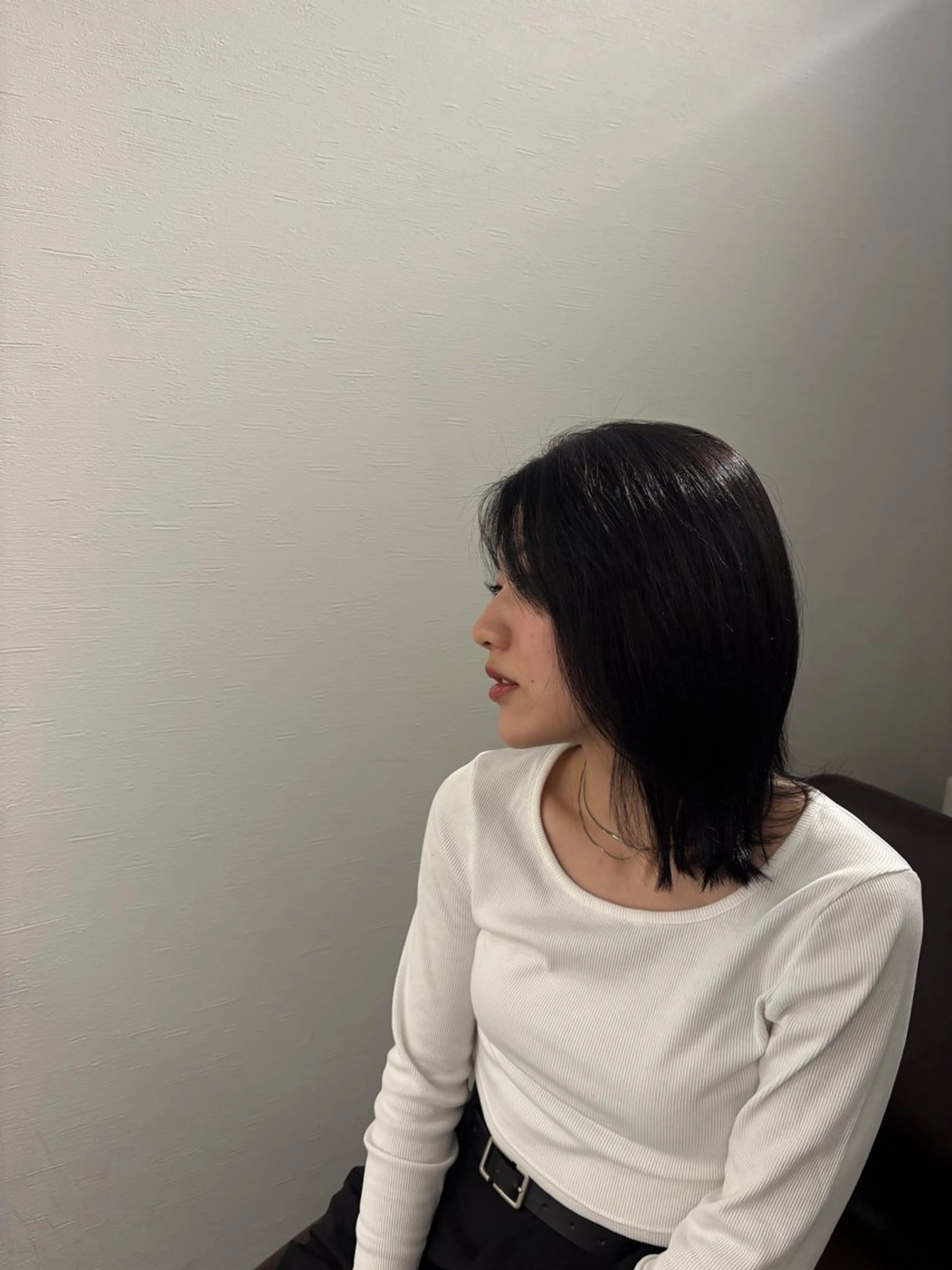 ミディアム カラー Doll所属・セイラ 都島美容室のヘアスタイル