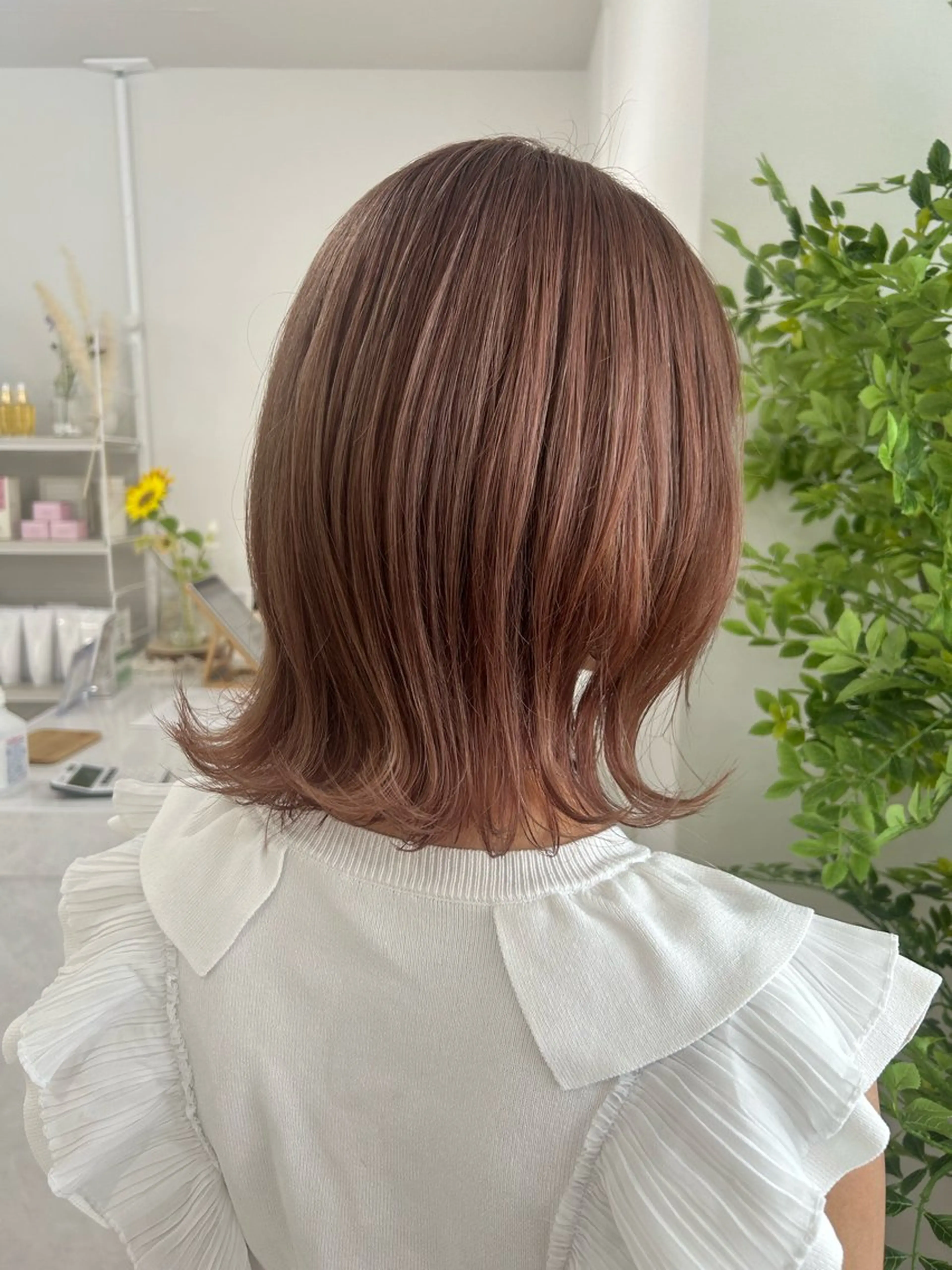 ミディアム カラー 💙まこと💙艶 カラー(Rico)のヘアスタイル