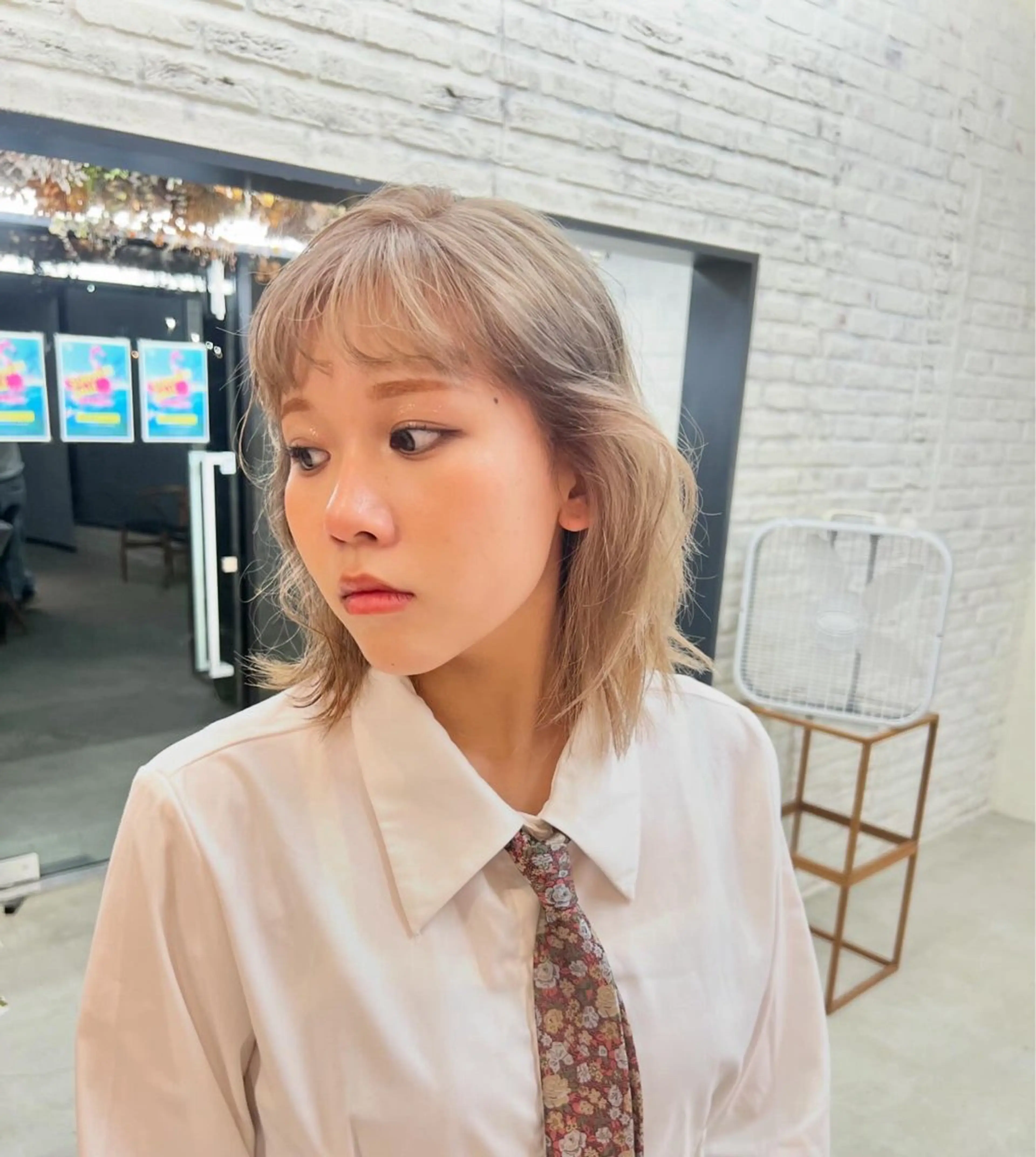 【U24】デザインカラー(ブリーチ込)＆毛先カットの写真