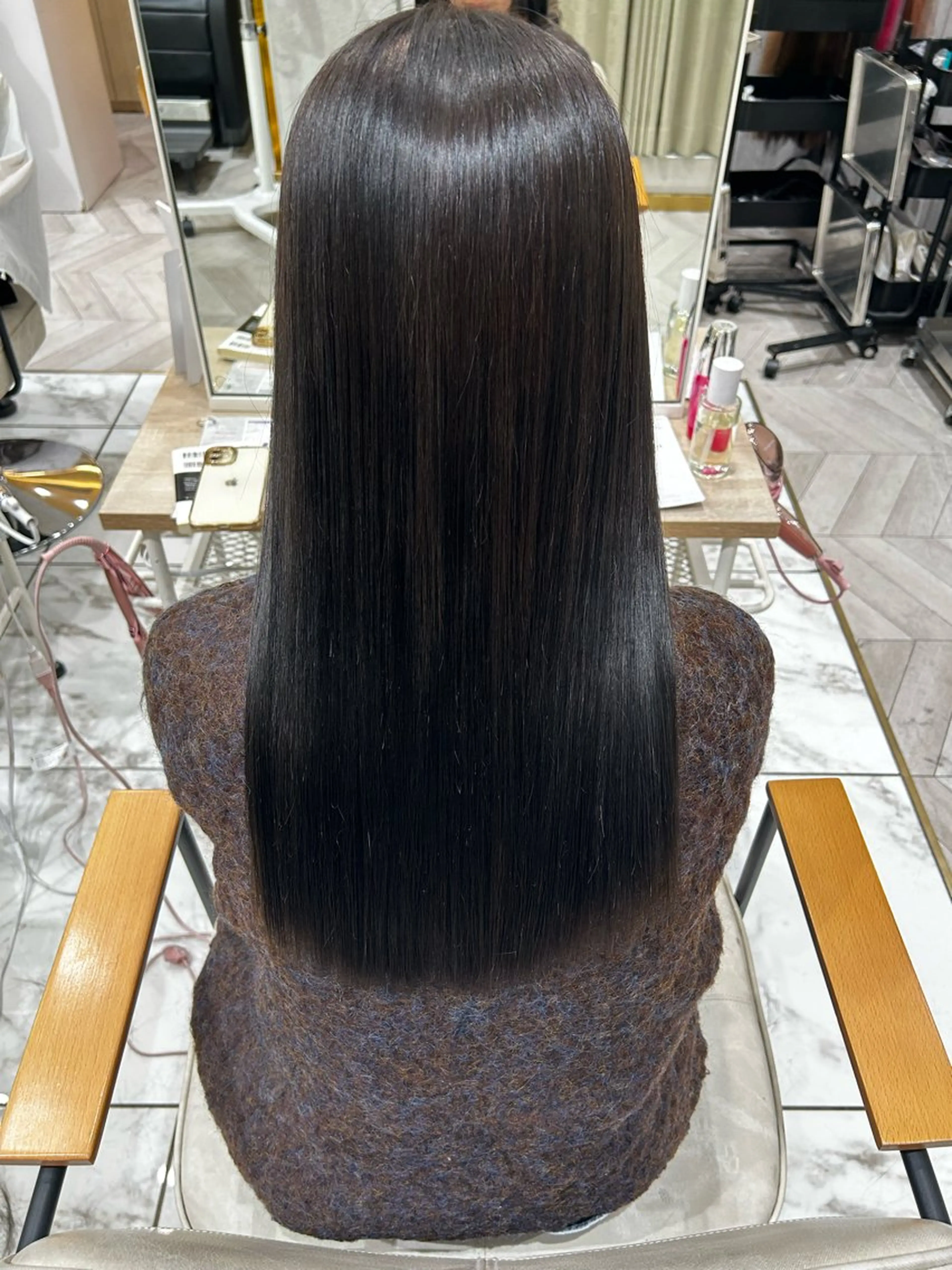 ロング カラー ꪆৎ平行アーチ ྀི ワカナの眉毛・アイブロウイメージ