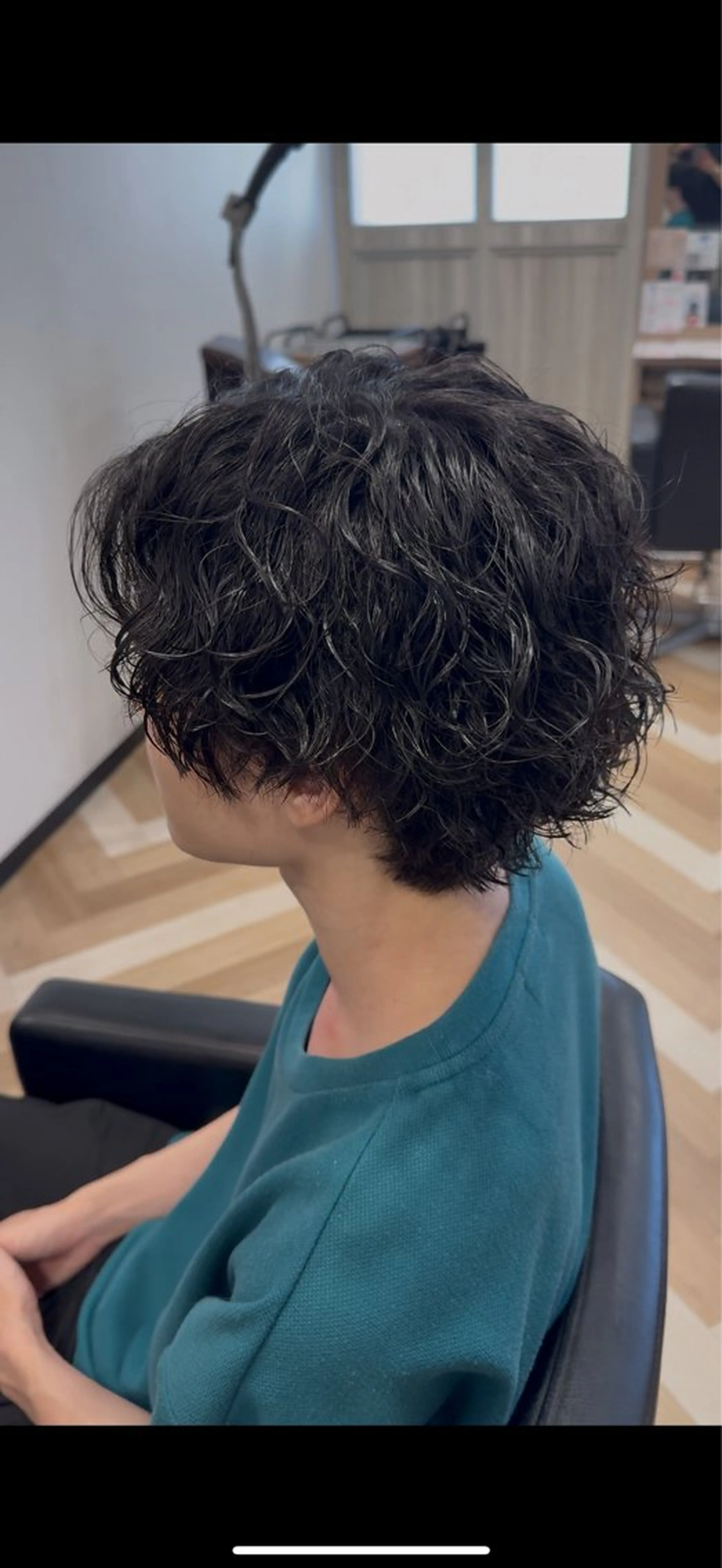 メンズ センターパート メンズパーマ 剣持 快吏ARISE✂️のヘアスタイル