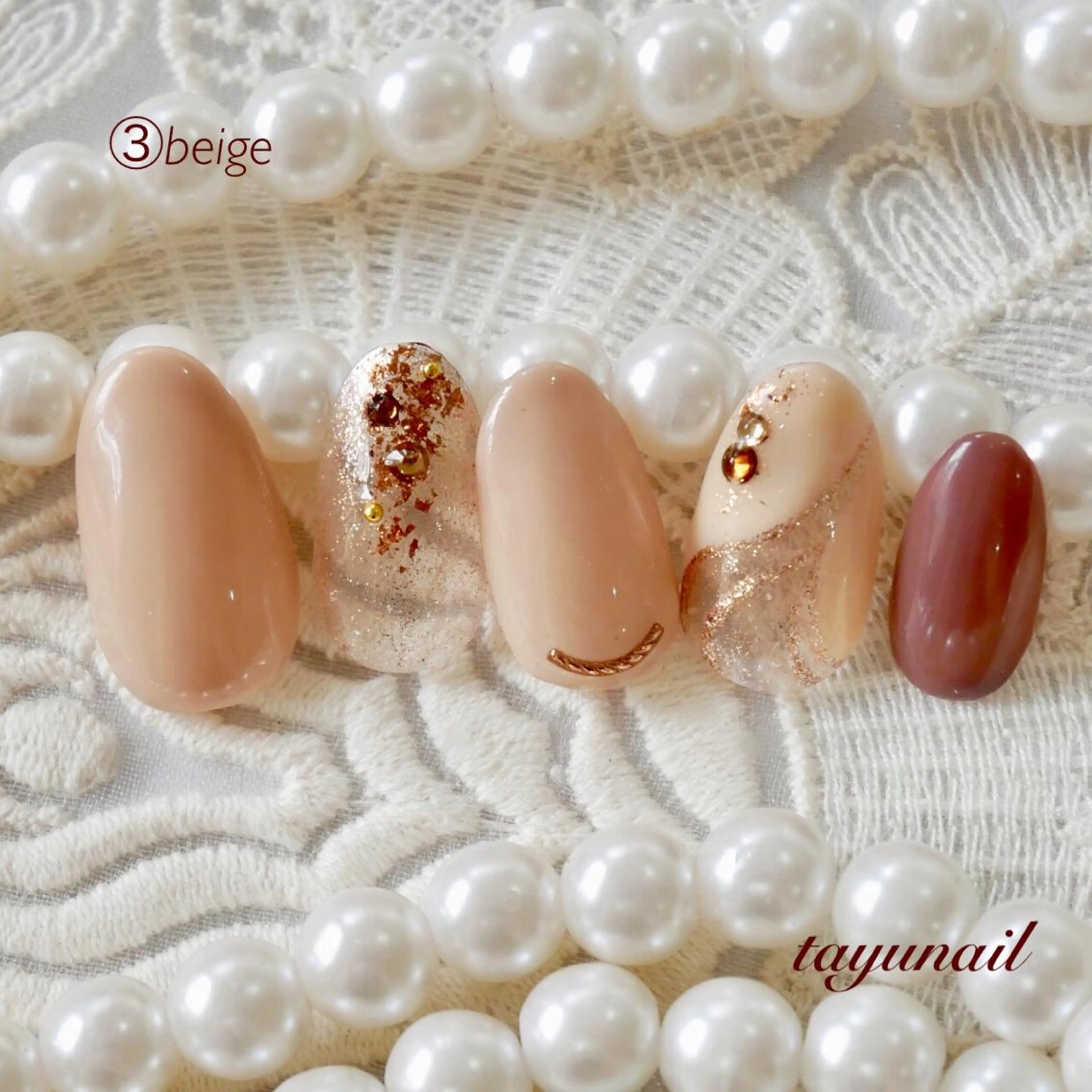 ネイル ネイルサロン・ネイルスクール　たゆnail所属・ネイルサロン 【たゆnail】のネイルデザイン