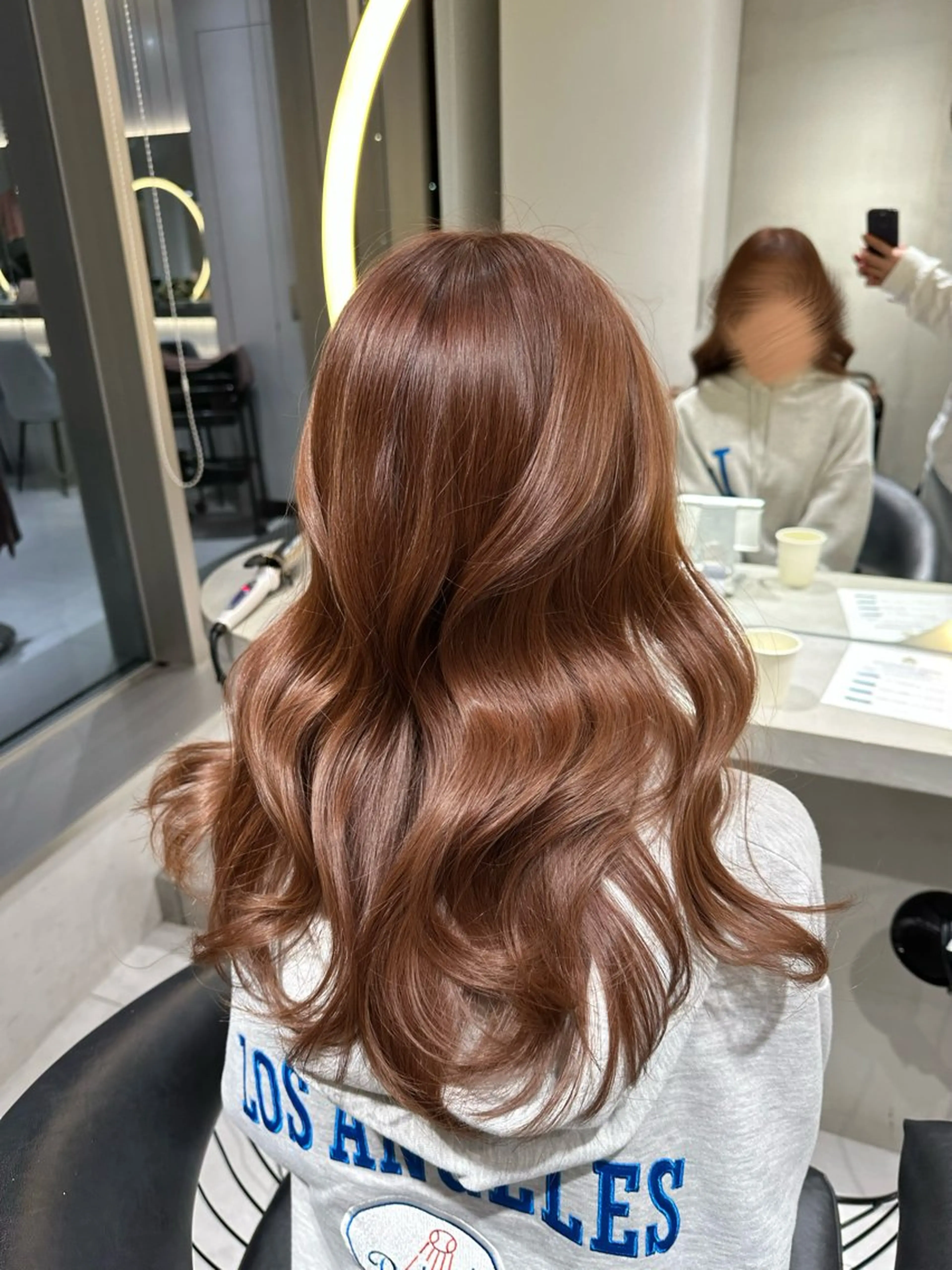 ミディアム ヘアカラー コウスケ/ lond uluのヘアスタイル