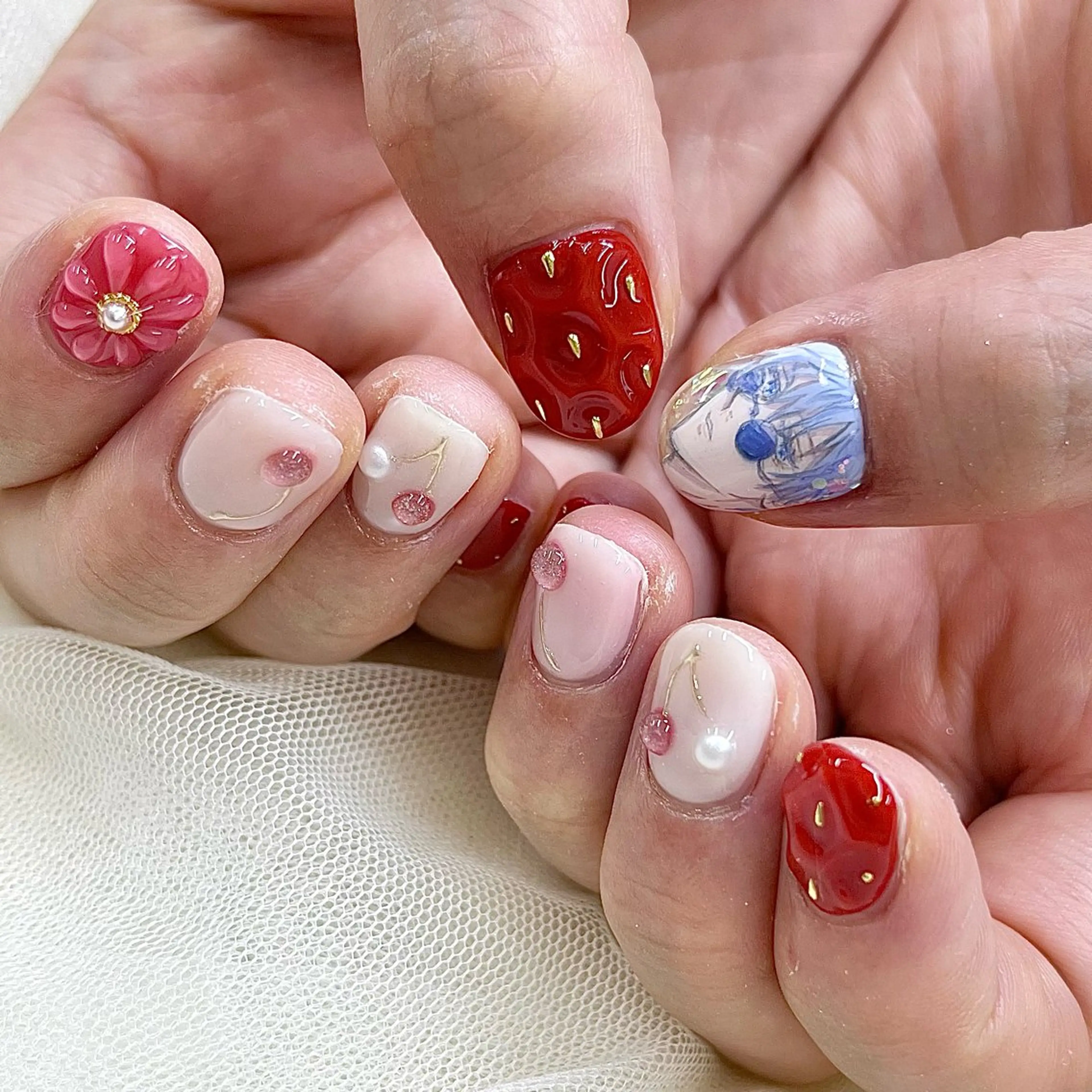 ネイル ハンドネイル 池袋痛ネイル Nok. 渡辺のネイルデザイン