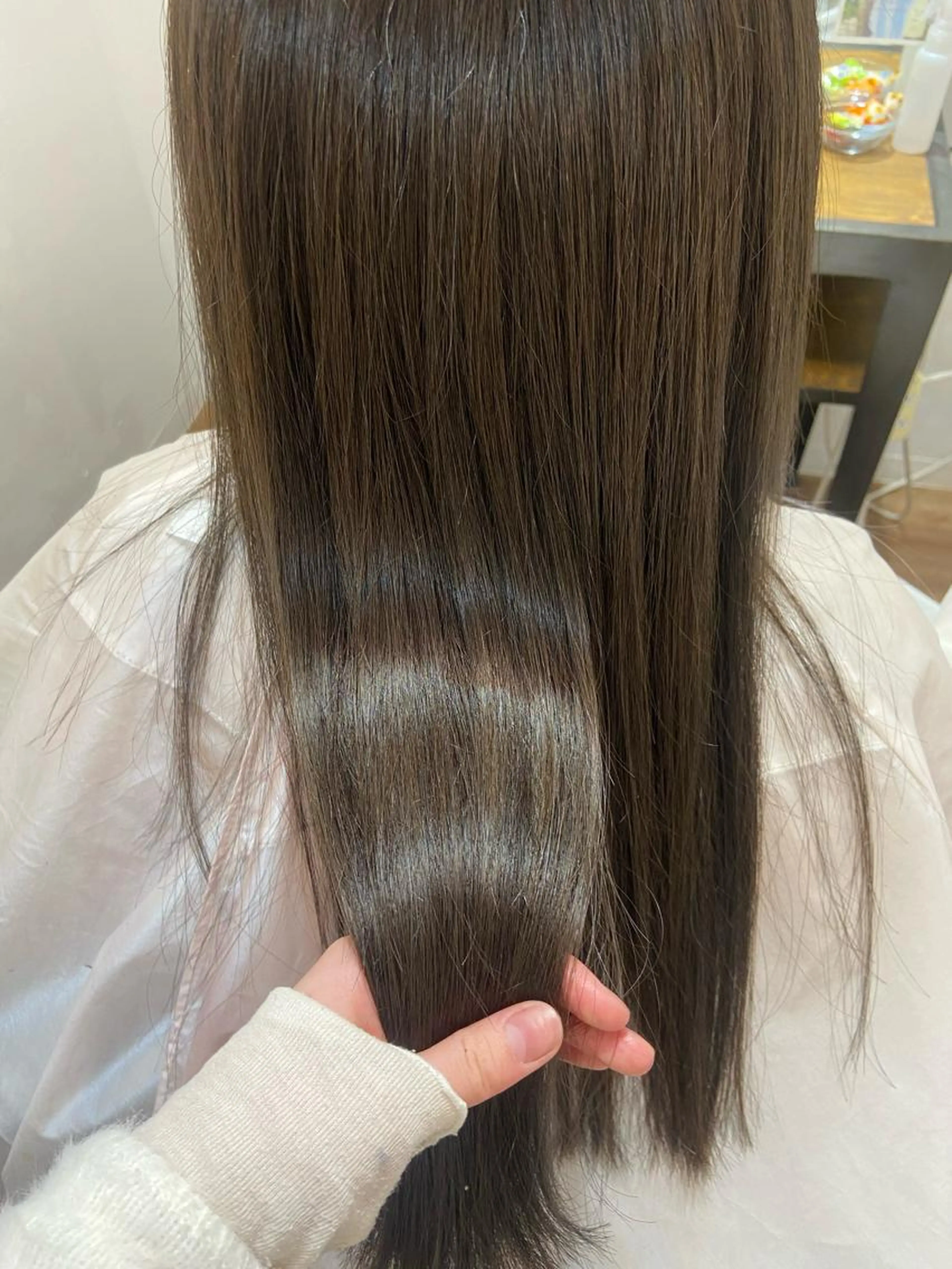 ワンカラー＋トリートメント➰🤍の写真