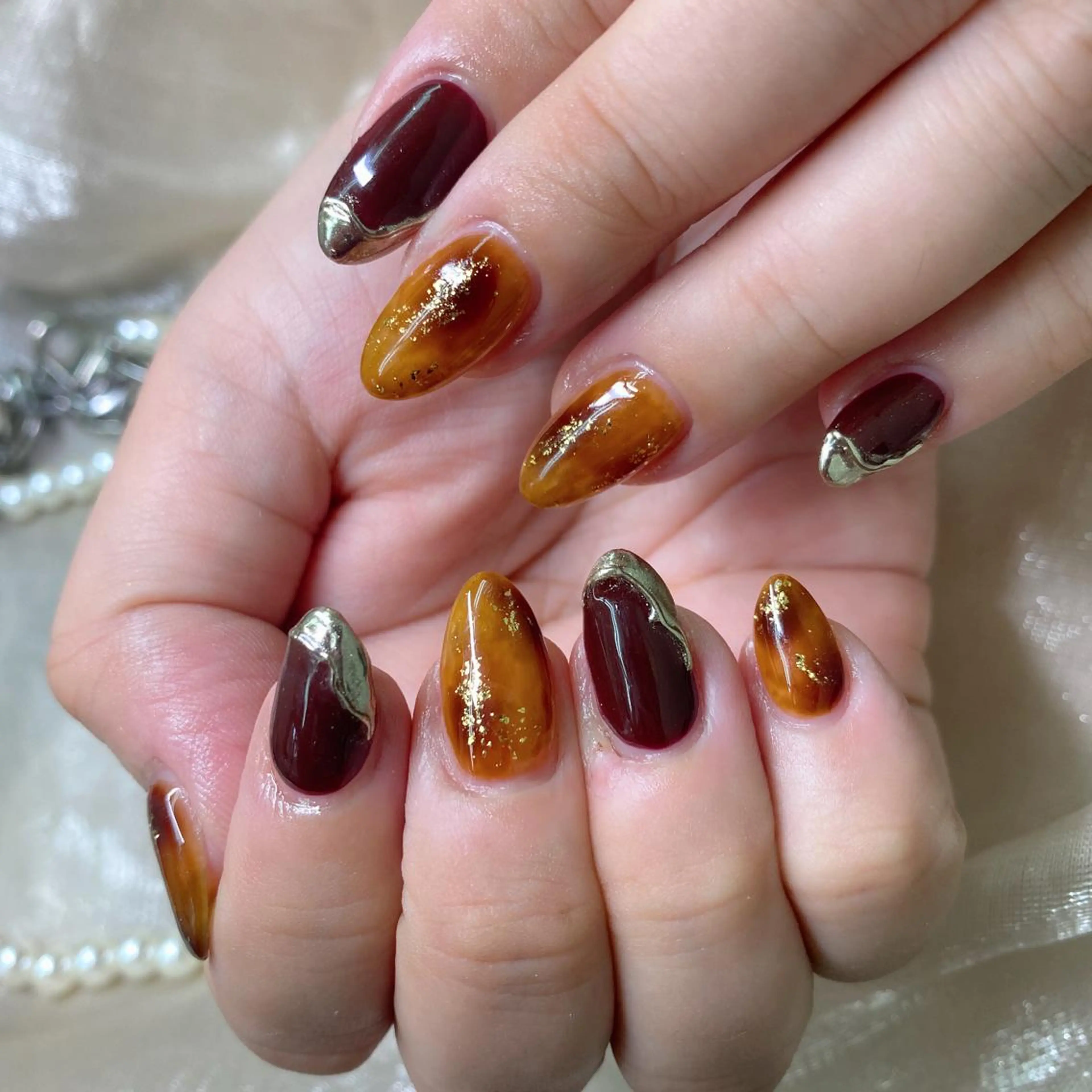 ネイル ハンドネイル リ サのネイルデザイン