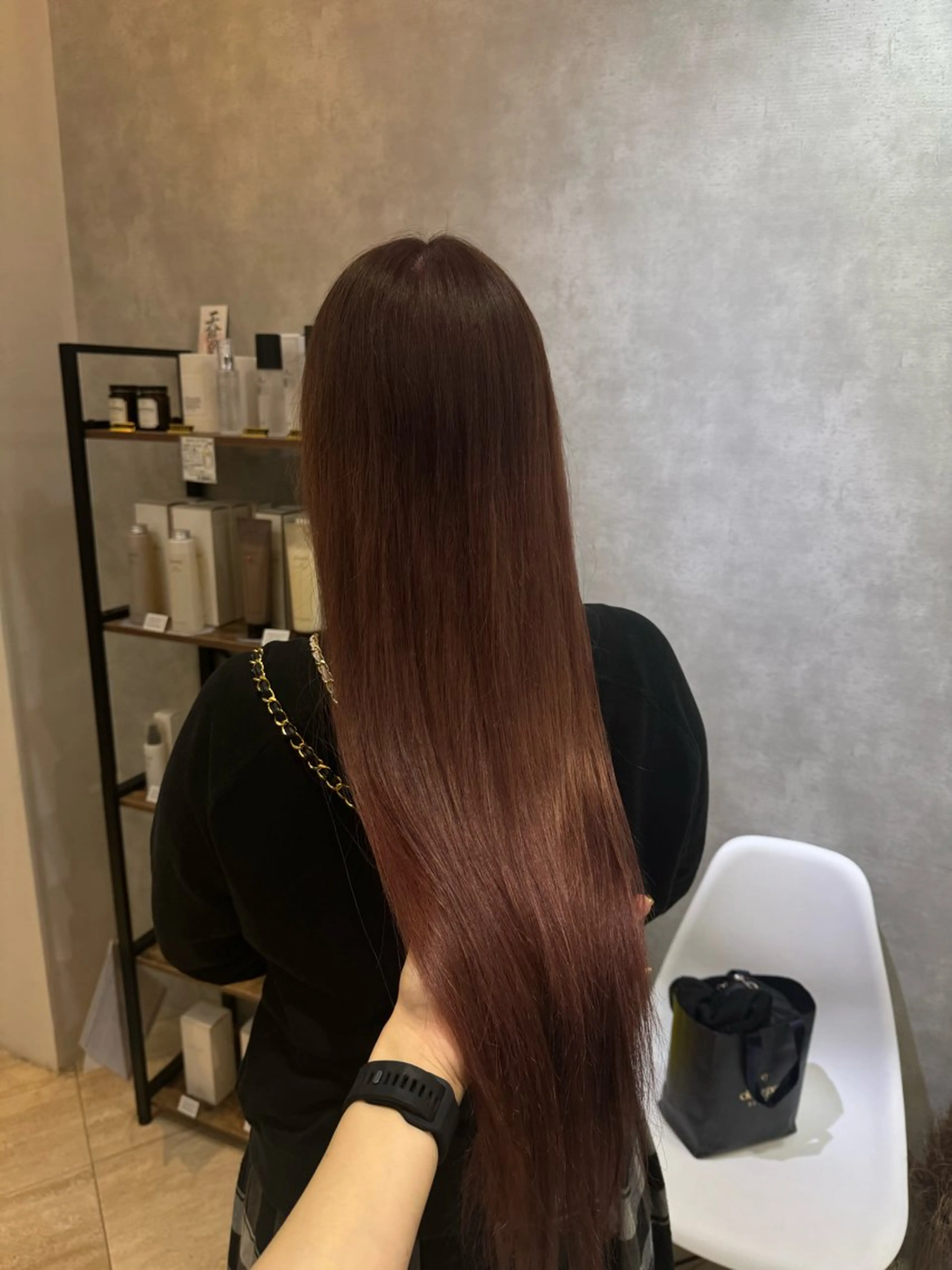 ロング レッドブラウン belle / Honoka🧁のヘアスタイル