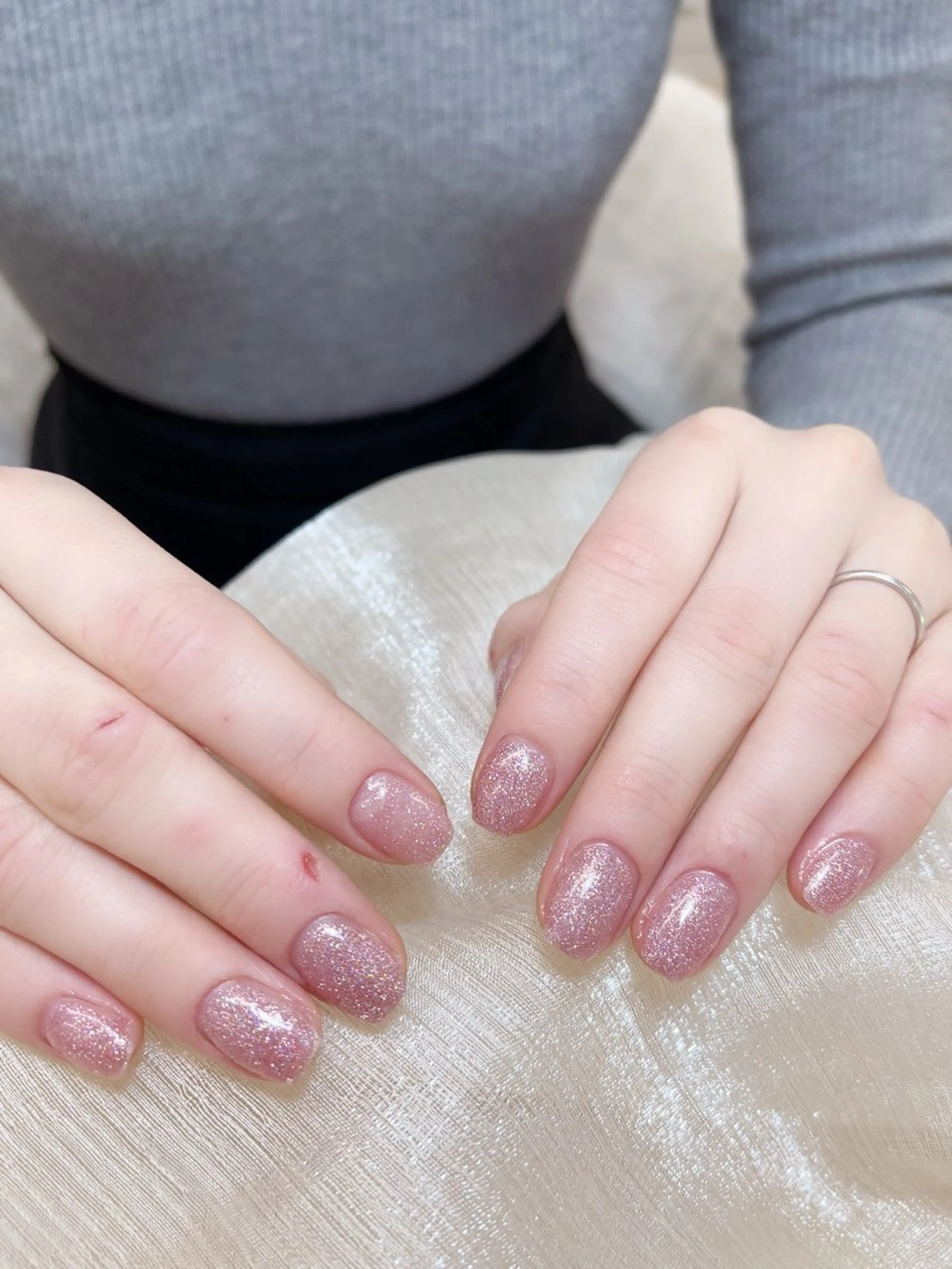 🎊キラキラネイル」フラッシュネイル🎊の写真