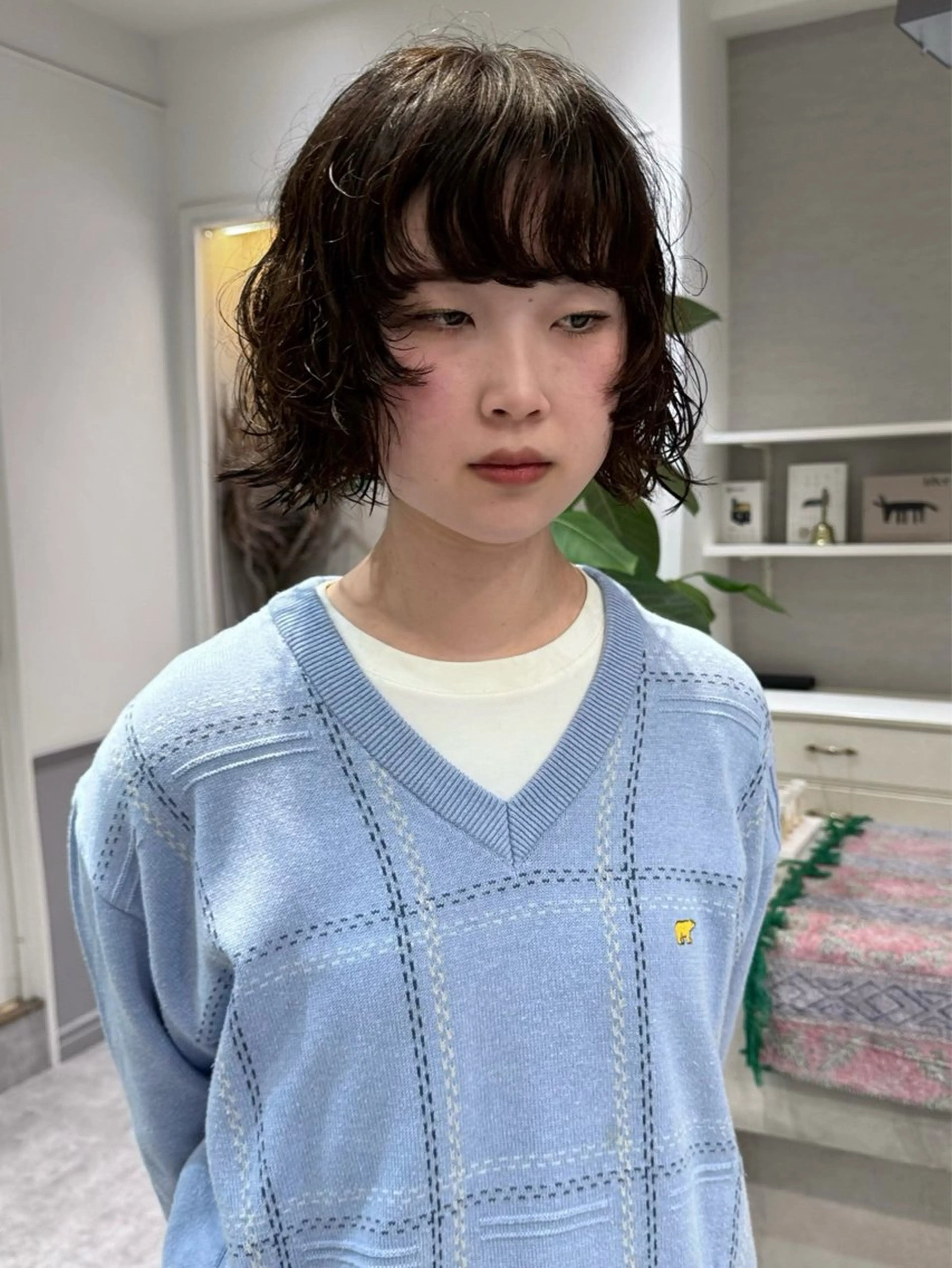 ショート パーマ パーマ siki/ボブ パーマ/ayanaのヘアスタイル