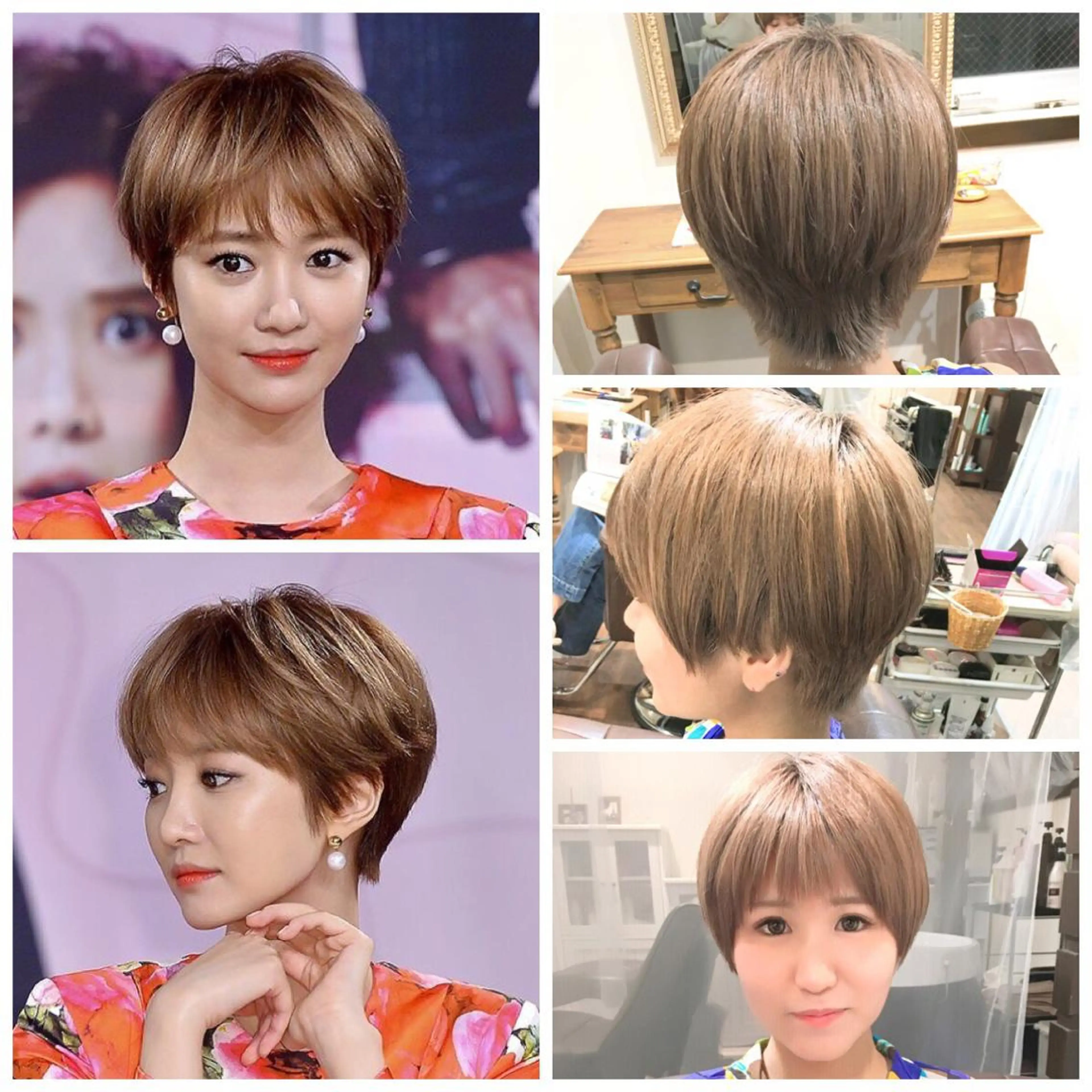 ショート カラー ヘアアレンジ ショートヘア As hair所属・柔らか垢抜けｶﾗｰと ｶｯﾄ🫧ASUKAのヘアスタイル