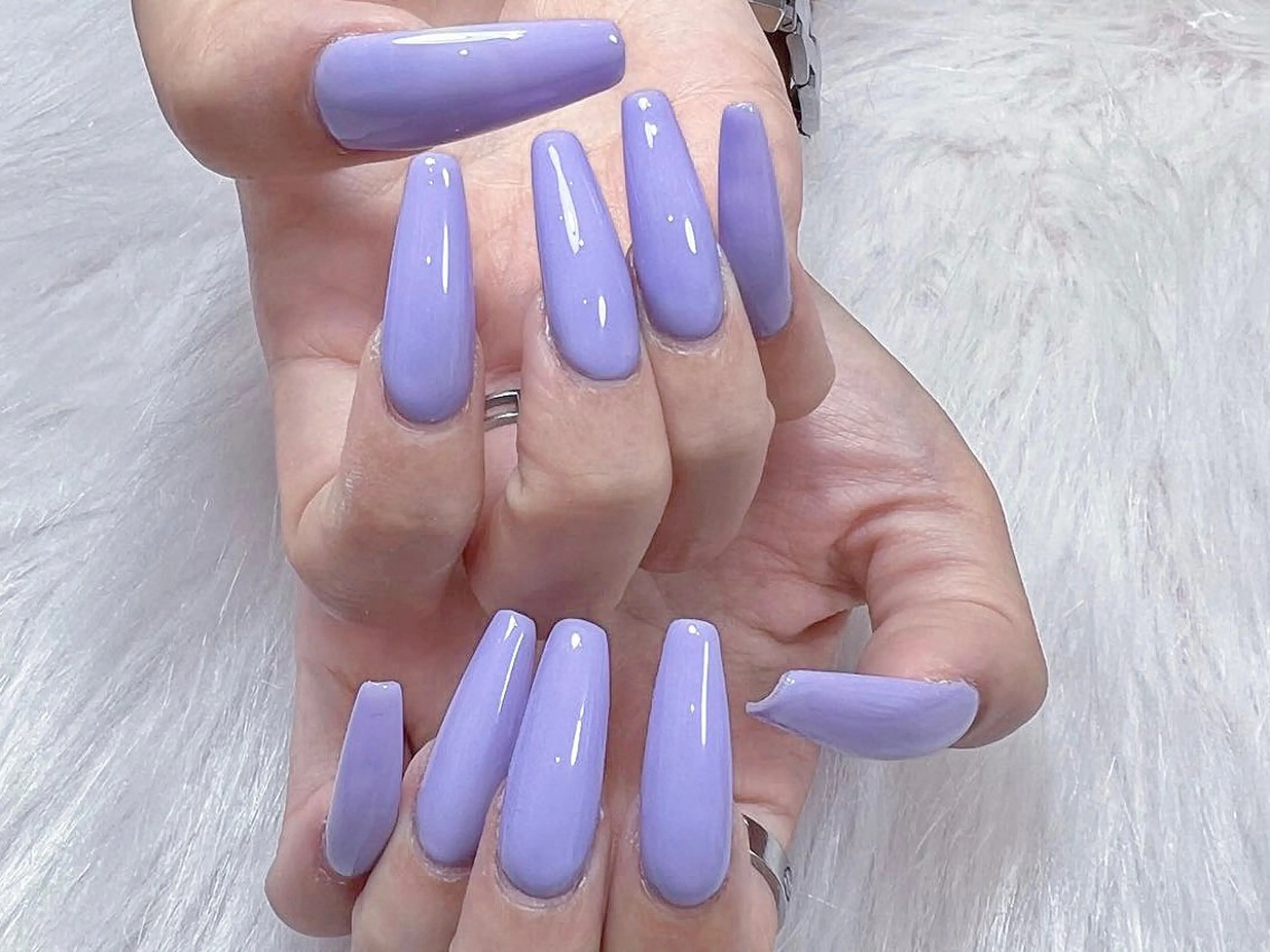 ネイル ワンカラーネイル スカルプネイル ハンドネイル ハンドケア DEMAIN- 🕊️研修のネイルデザイン