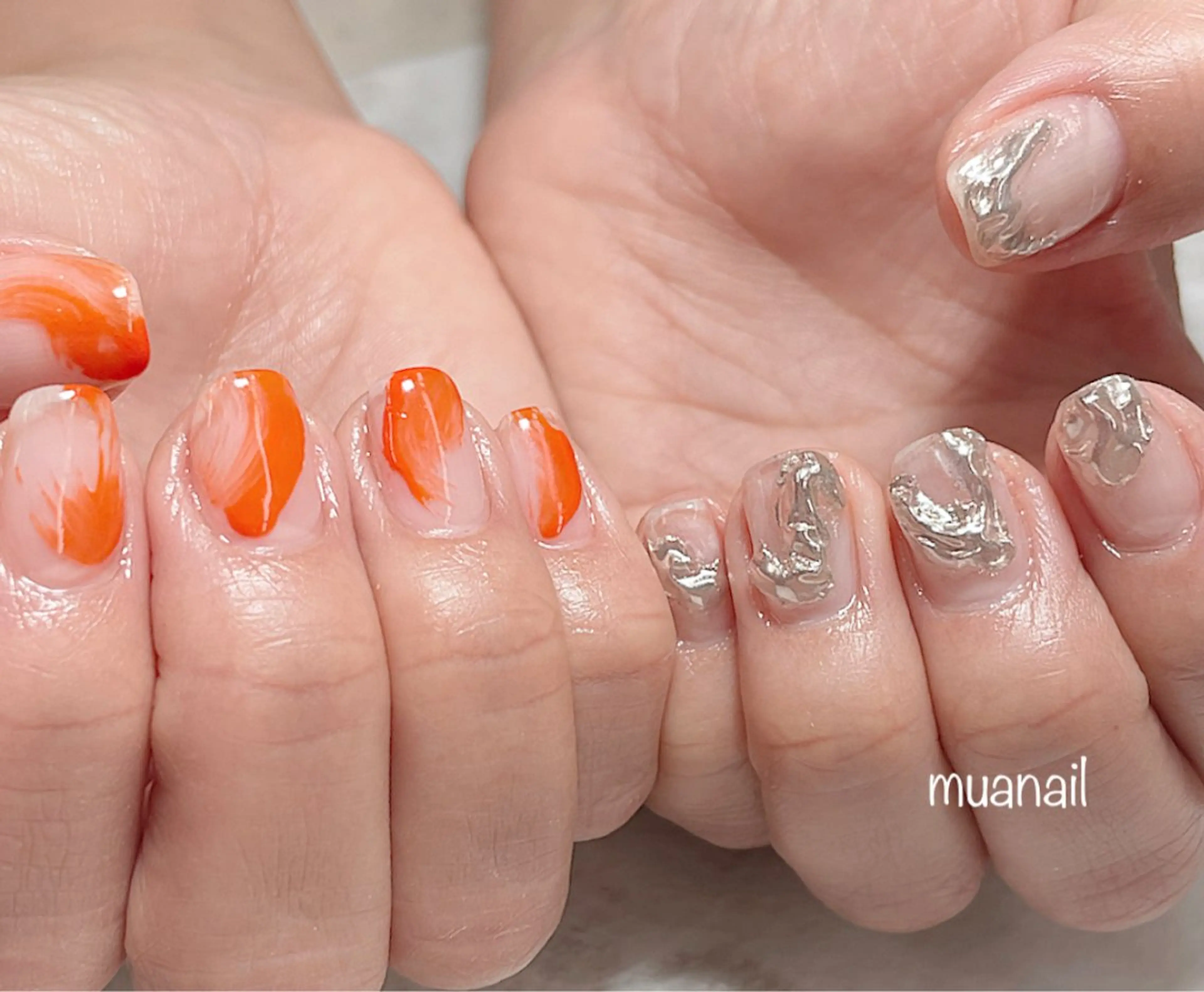 ネイル ブルー 夏ネイル その他(ネイル) mua nail mikiのネイルデザイン